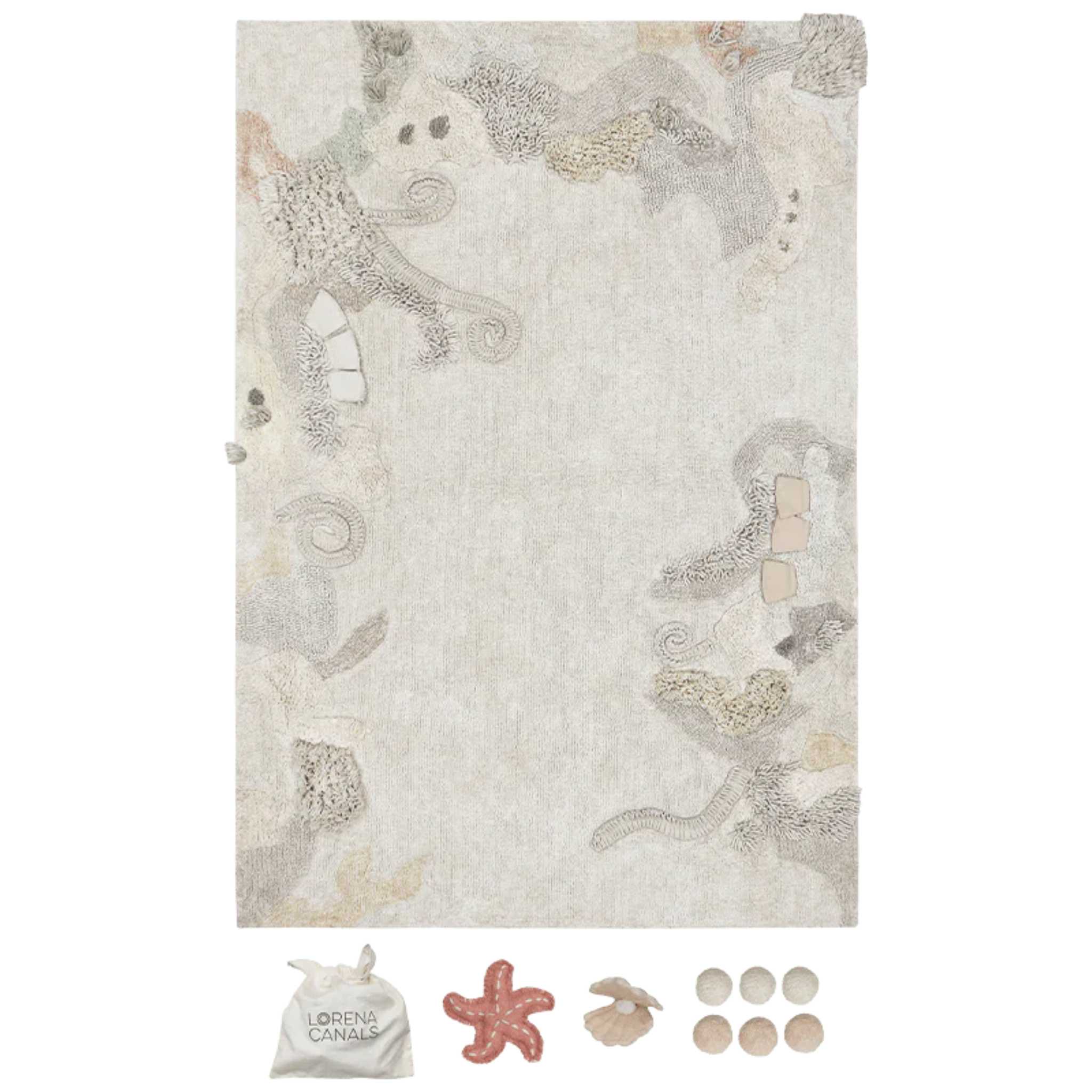 Lorena Canals Washable Play Rug Seabed Main Image