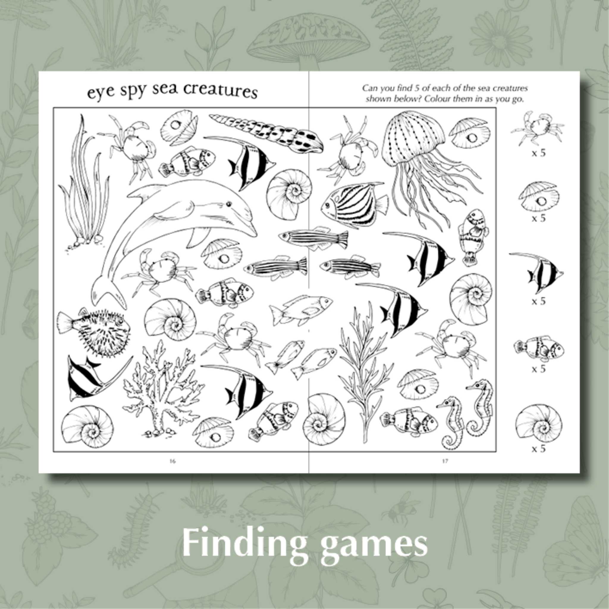 My First Wild Activity Book - Finding Games 