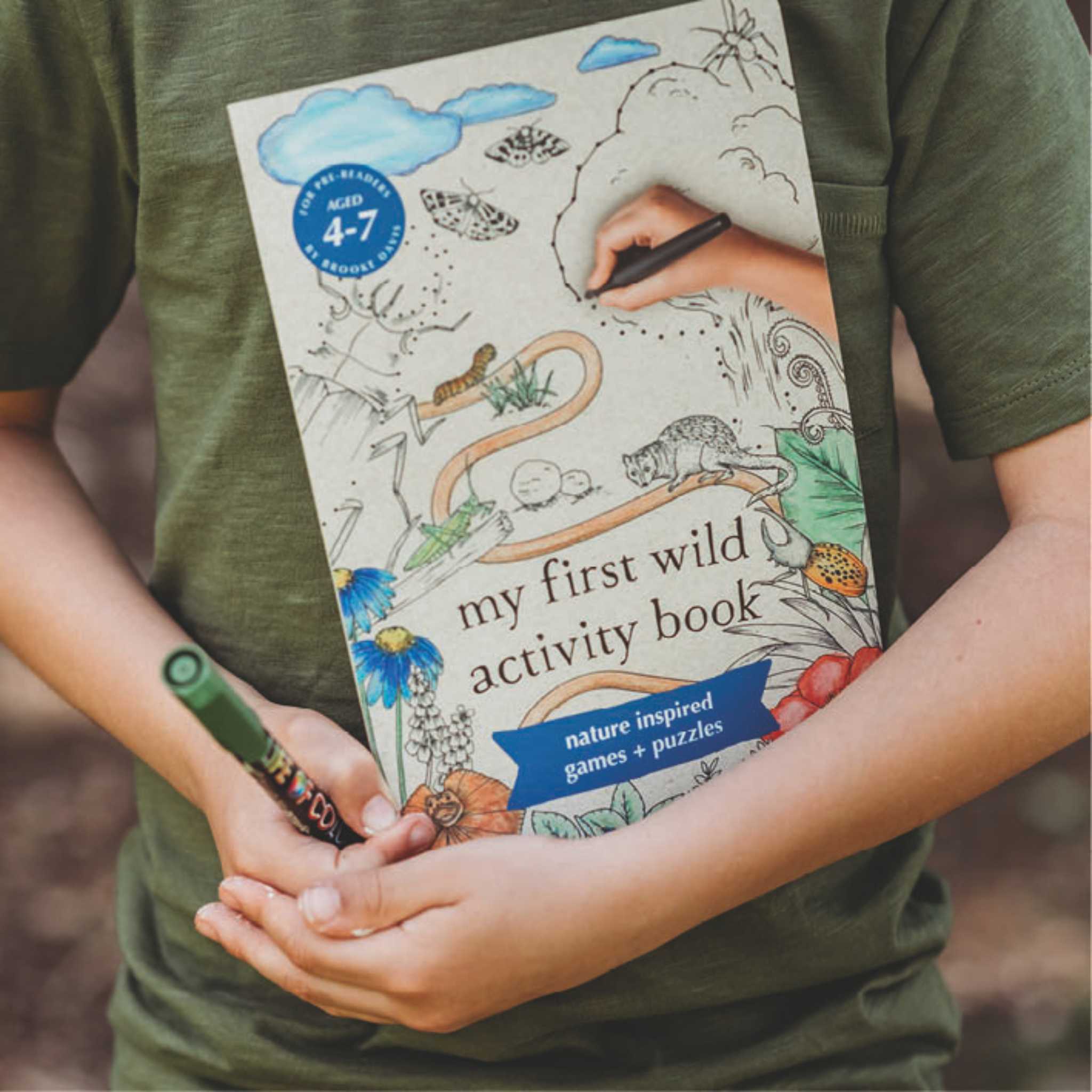 My First Wild Activity Book - In Boys Arms 