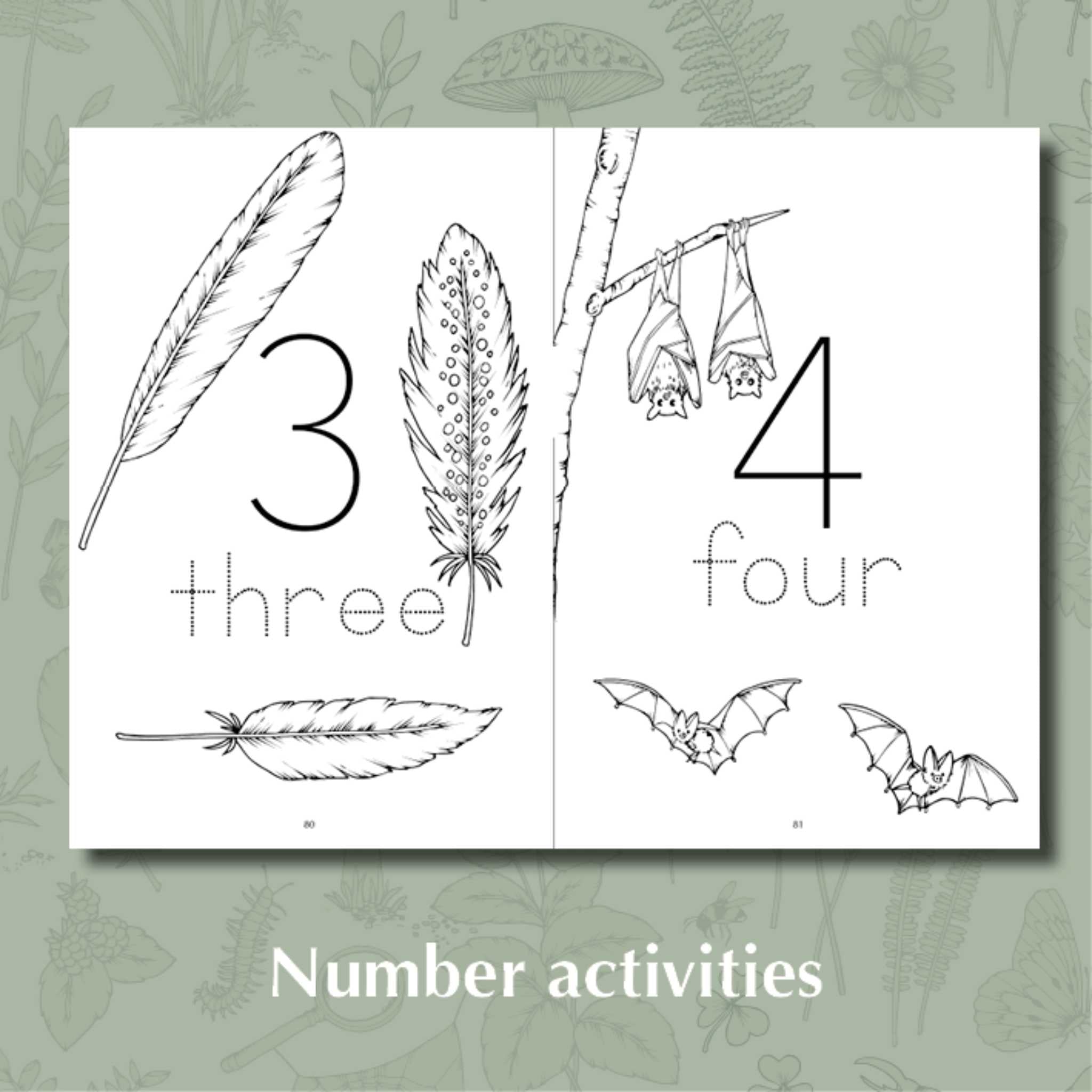 My First Wild Activity Book - Number Activities