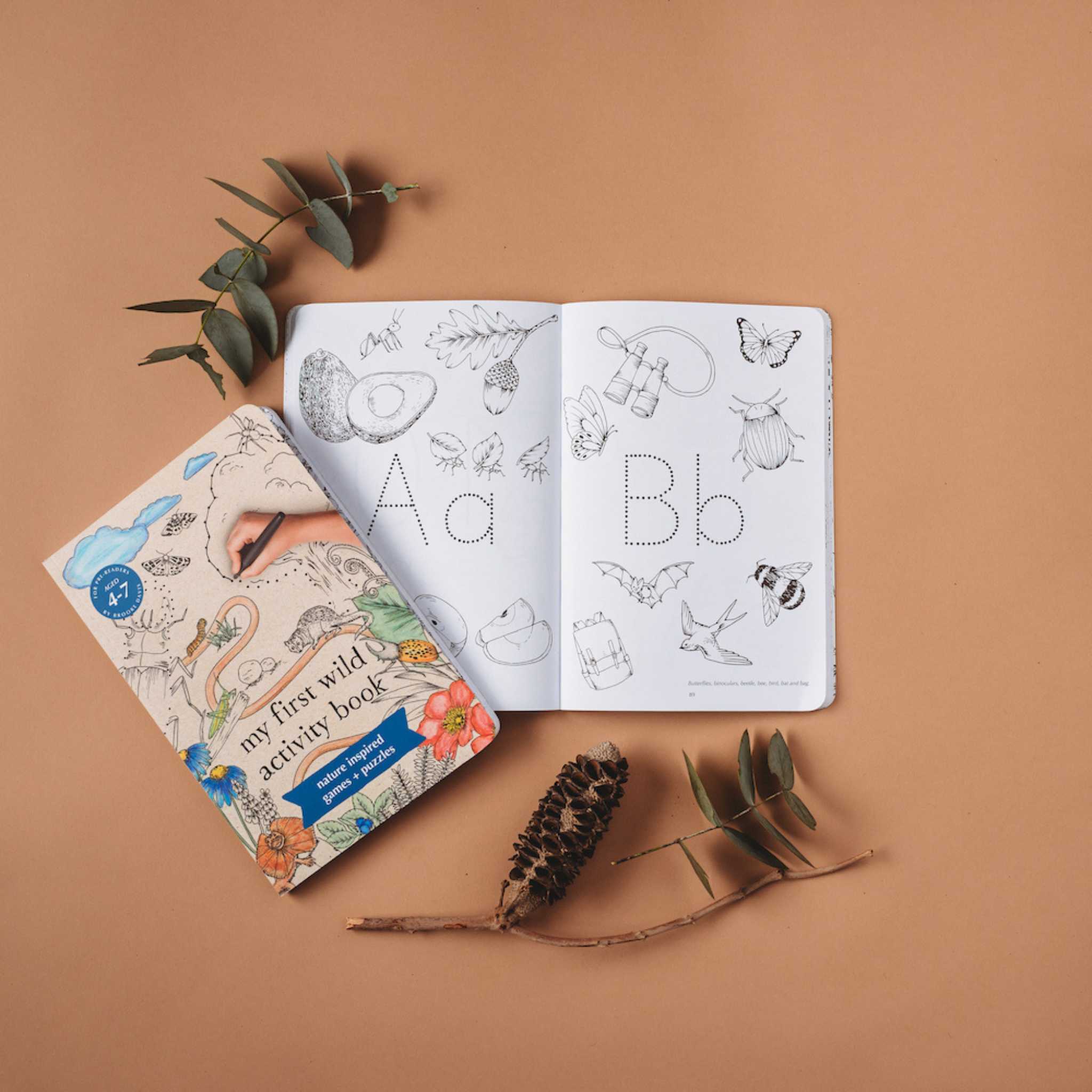 My First Wild Activity Book - Showing Book Open