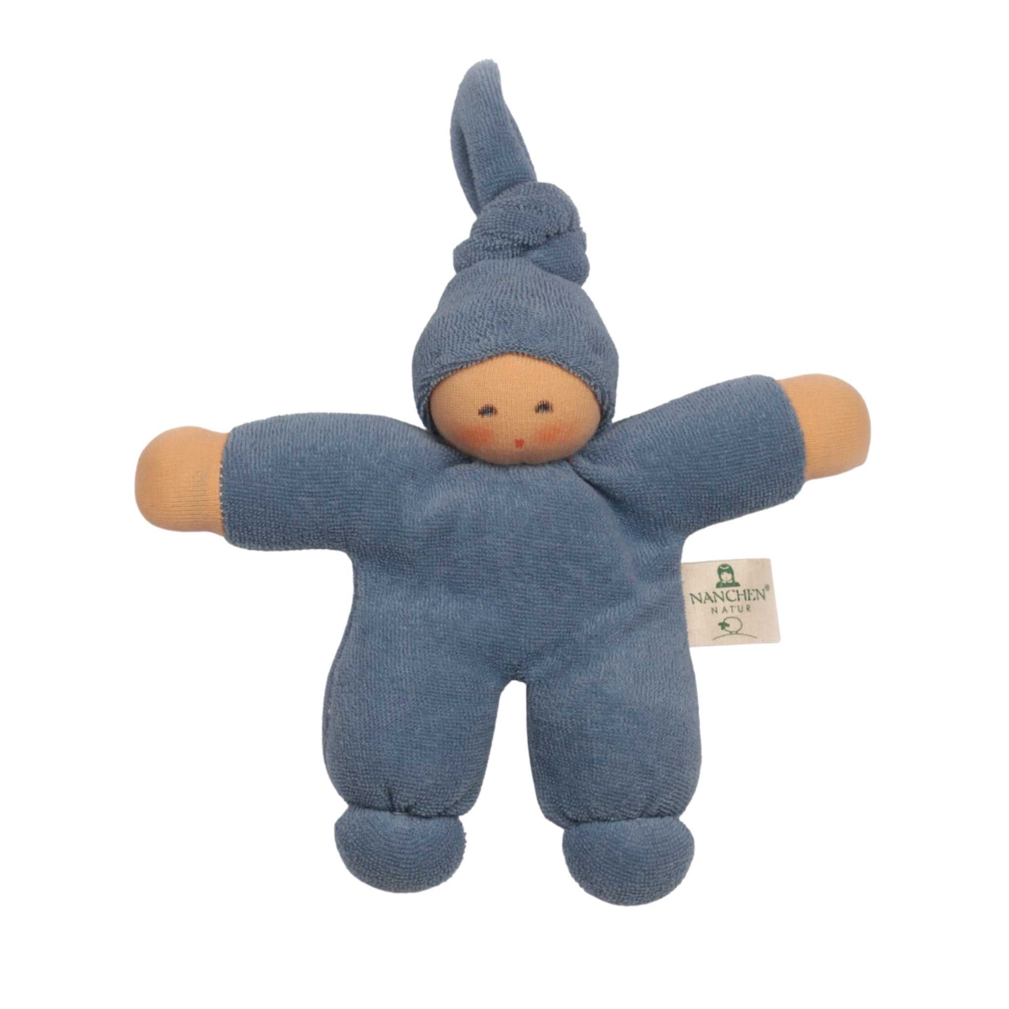 Nanchen Natur Pimpel Doll Blue