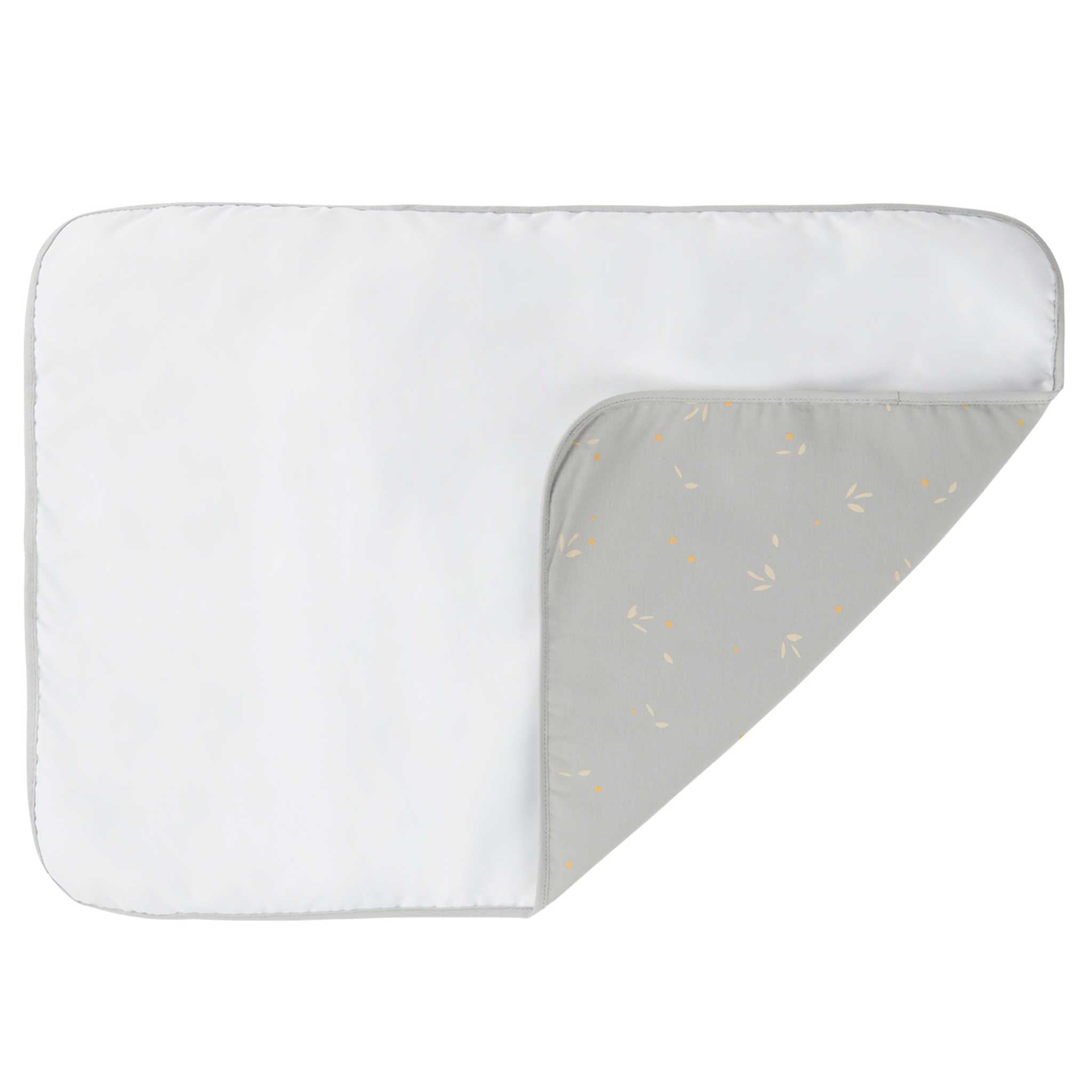 Nobodinoz Stories Changing Pad - Willow Soft Blue -Opened Up