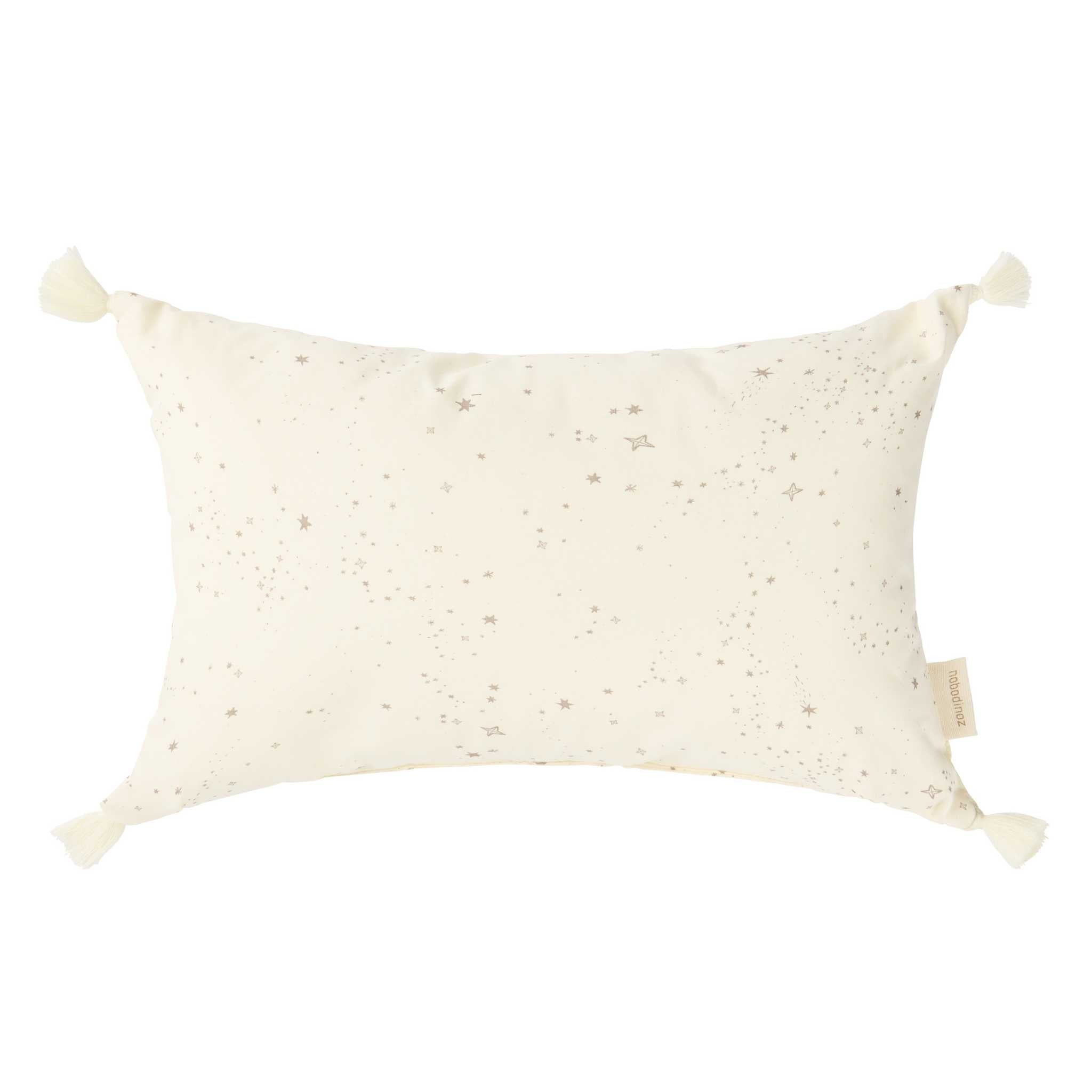 Nobodinoz Tassels Cushion Natural Milky Way - Main Image