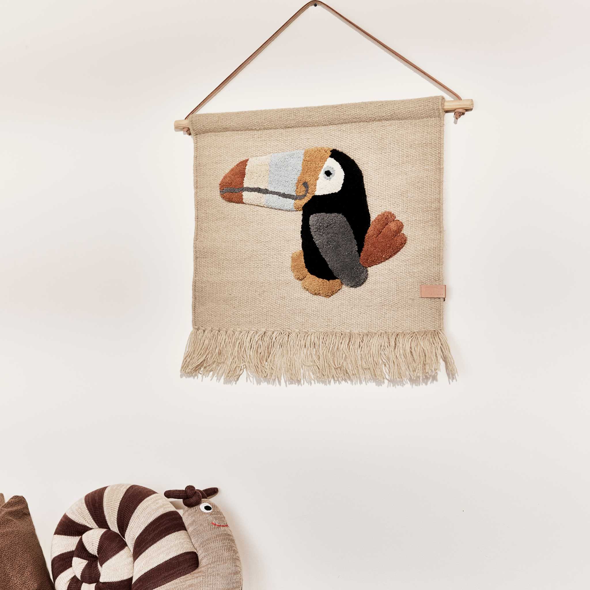 Oyoy Toucan Wall Hanging - Hanging On Wall