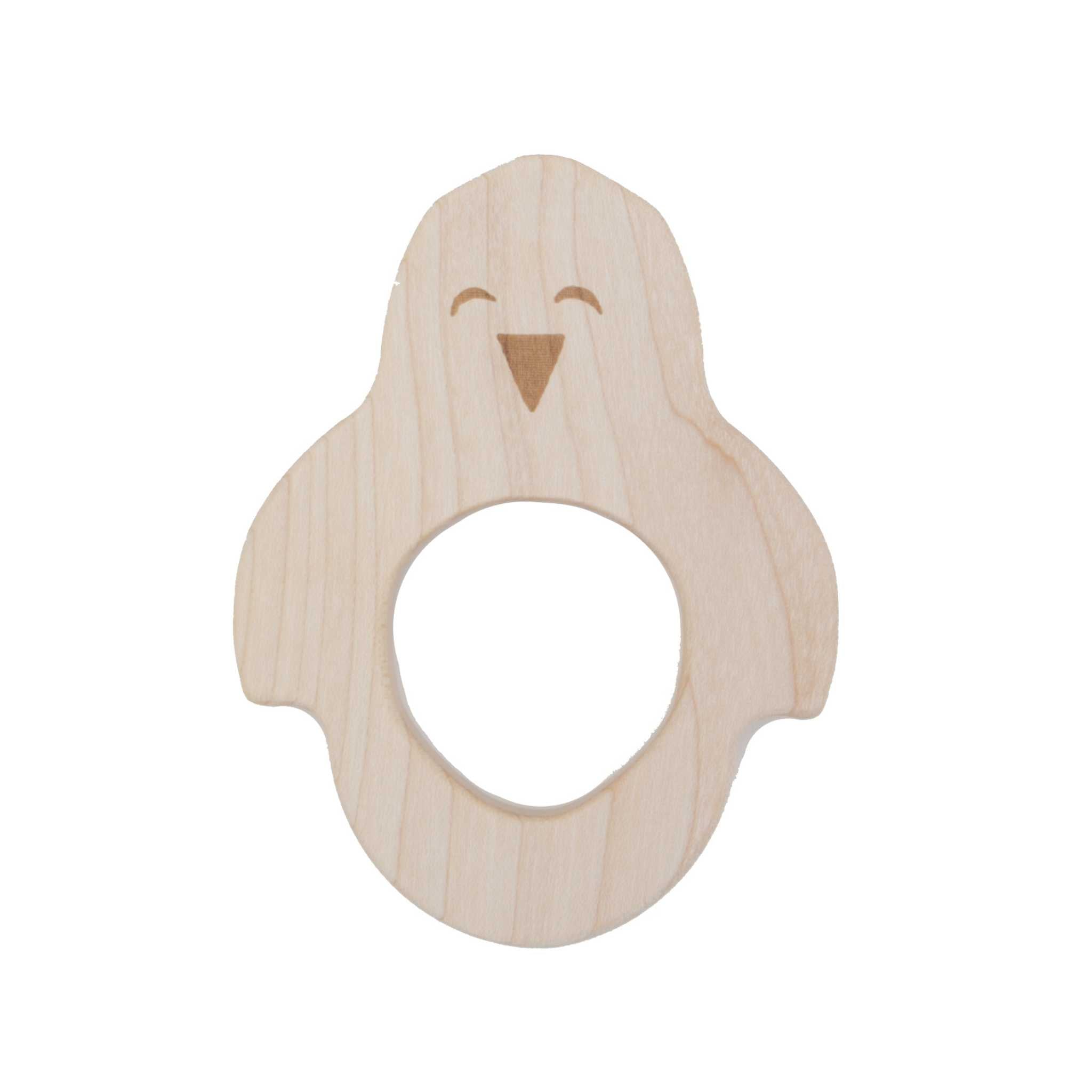 Wooden Story Penguin Teether Main Image