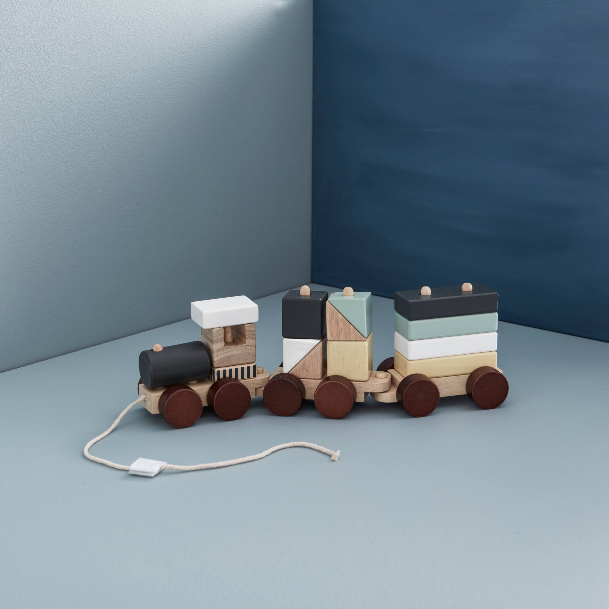 Kids Concept Block Train Toy
