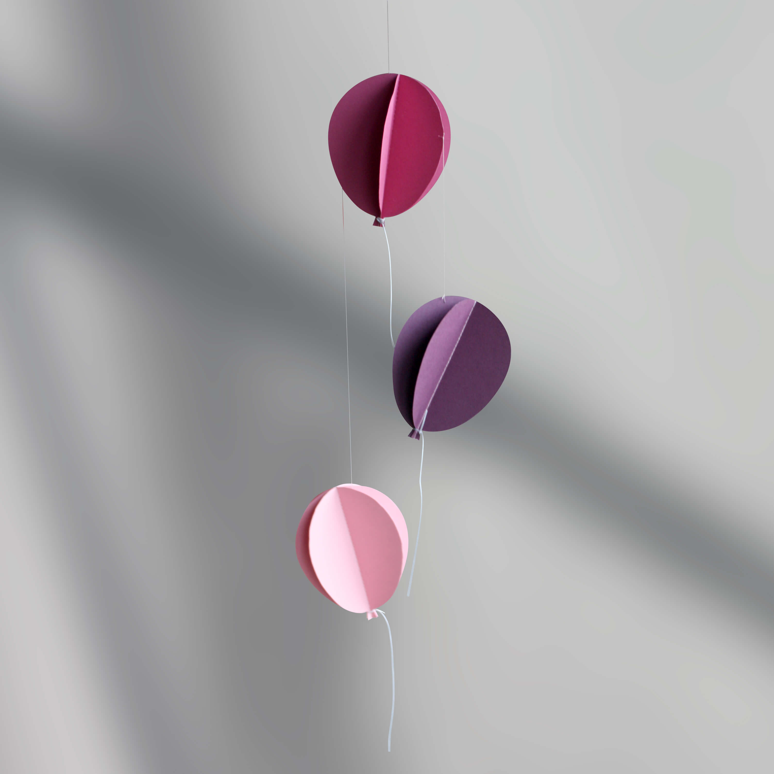 Balloon Mobile - Pinks/ Purples