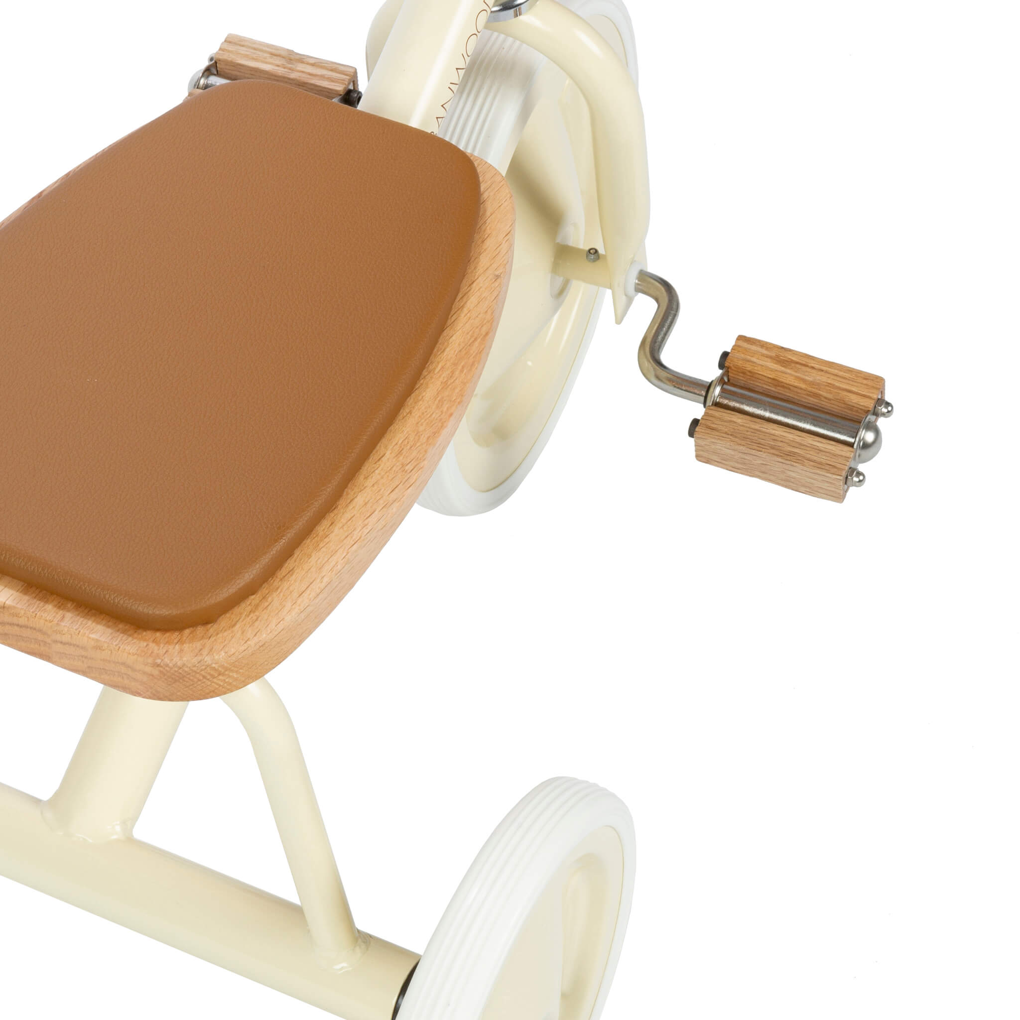 Banwood Children's Trike in Cream Pedals
