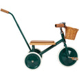 Banwood Children's Trike in Green with Push Bar