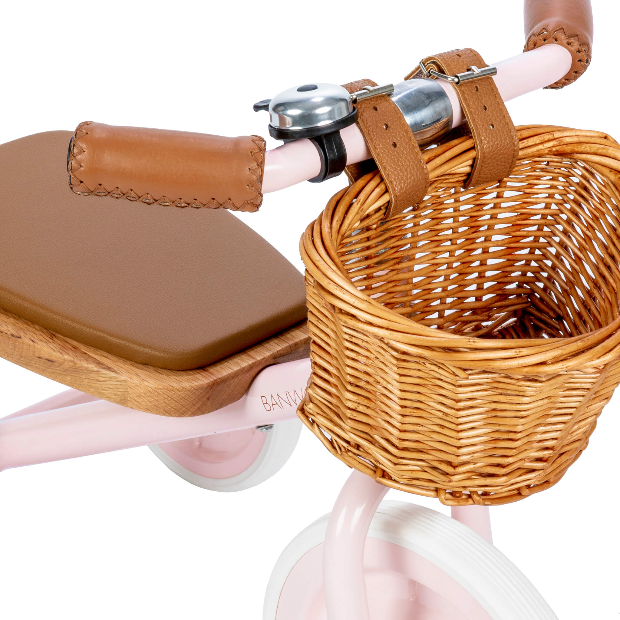 Banwood Children's Trike in Pink Basket