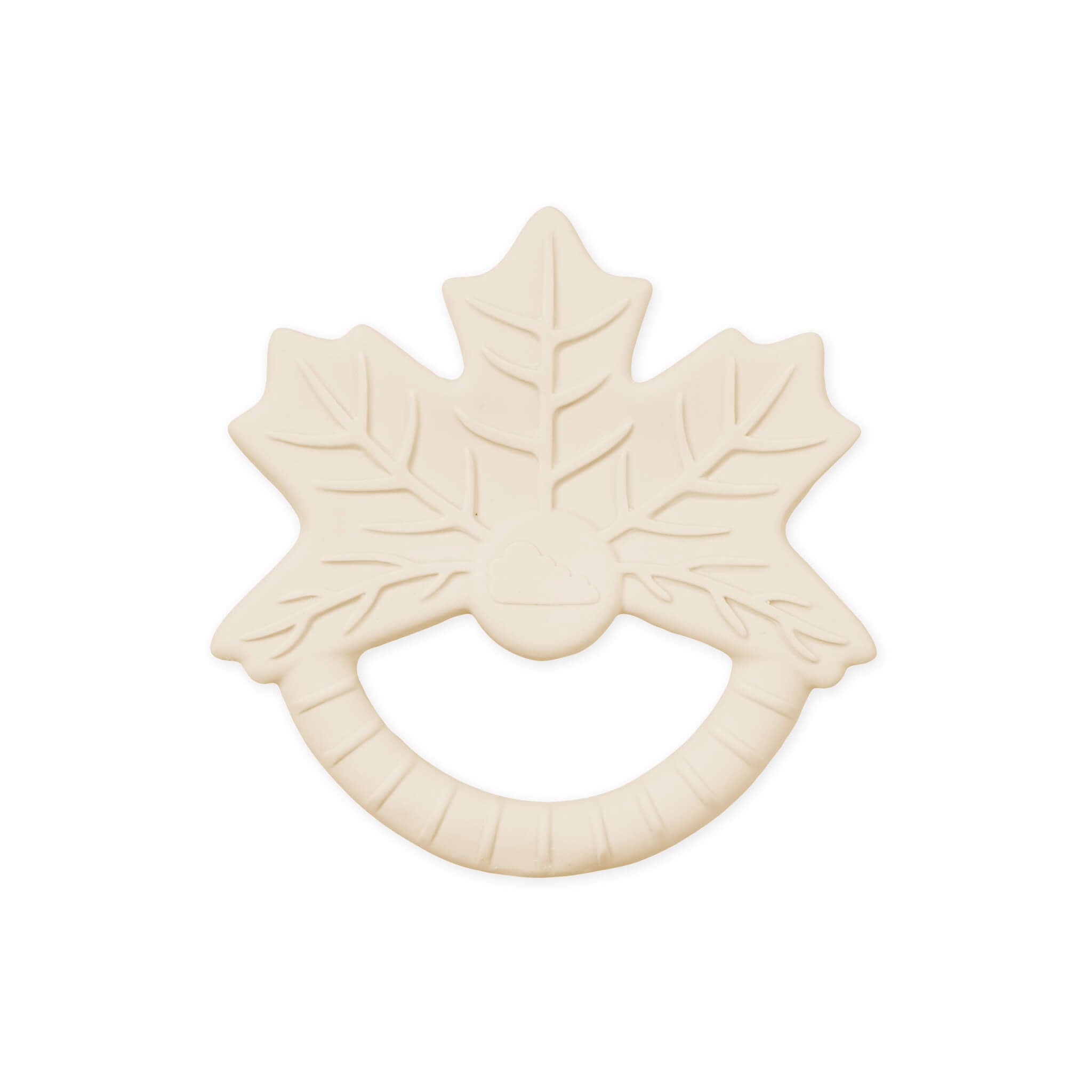 Cam Cam Copenhagen Leaf Shaped Teether in Natural