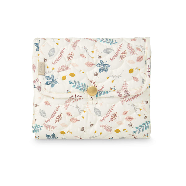 Cam Cam Copenhagen Quilted Changing Mat in Pressed Leaves Rose