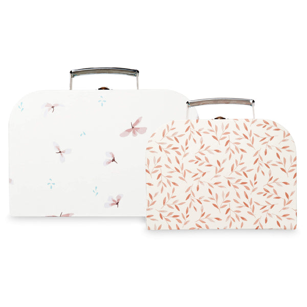 Cam Cam Kids Suitcases Windflower & Caramel Leaves 2 pack