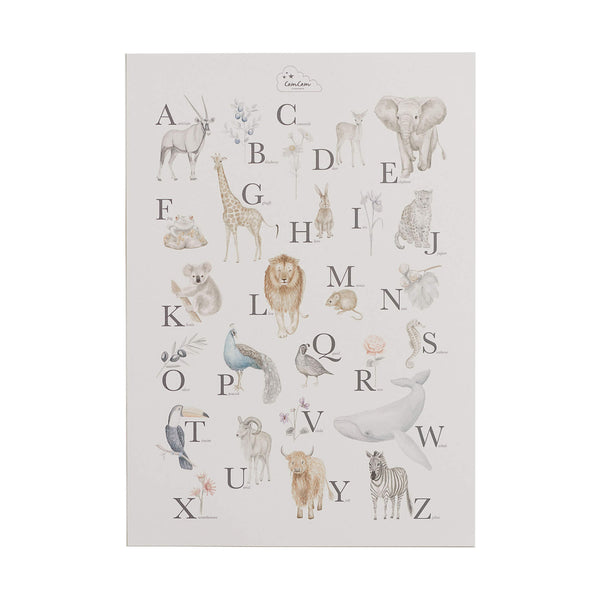 Cam Cam Copenhagen Alphabet Print for Nursery