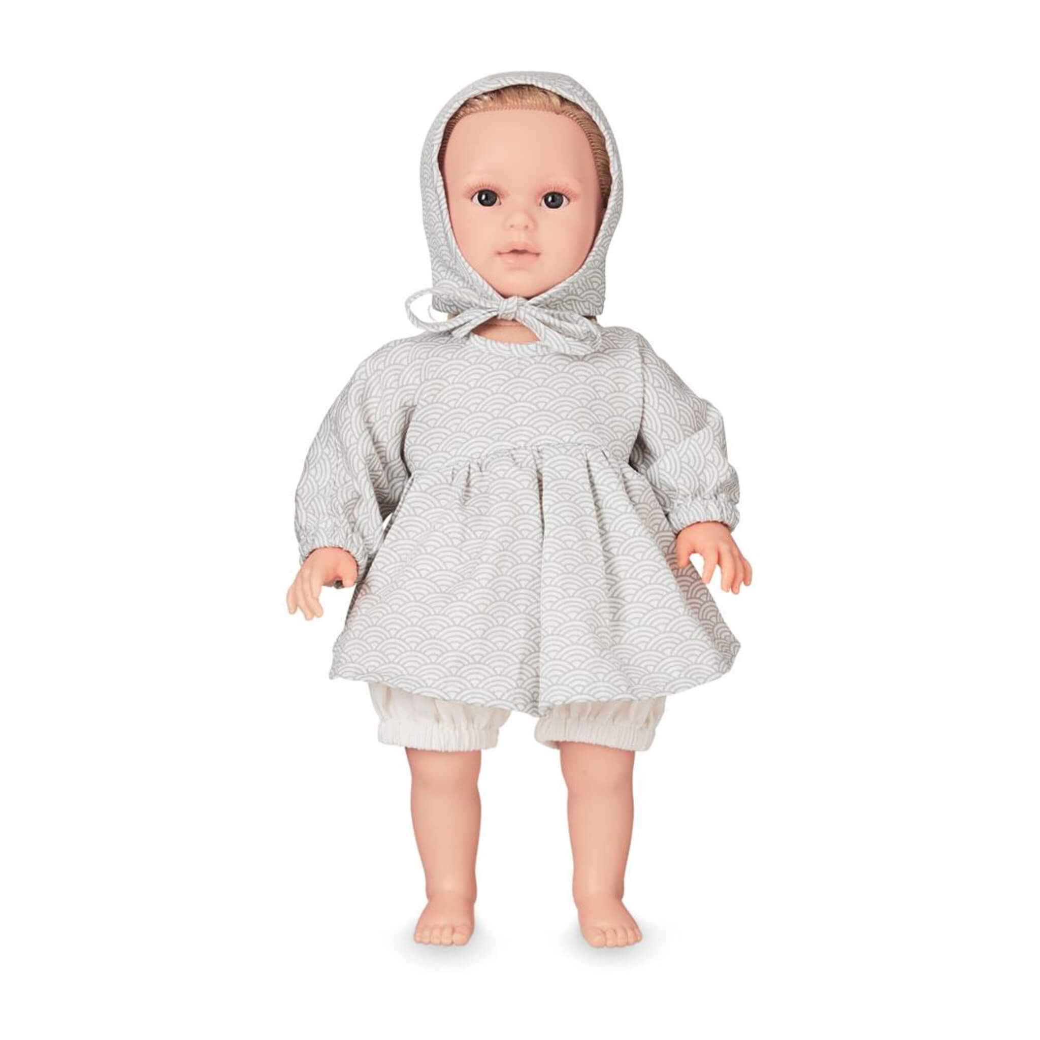 Cam Cam Copenhagen Doll's Clothing Set in Grey Wave on Dolly