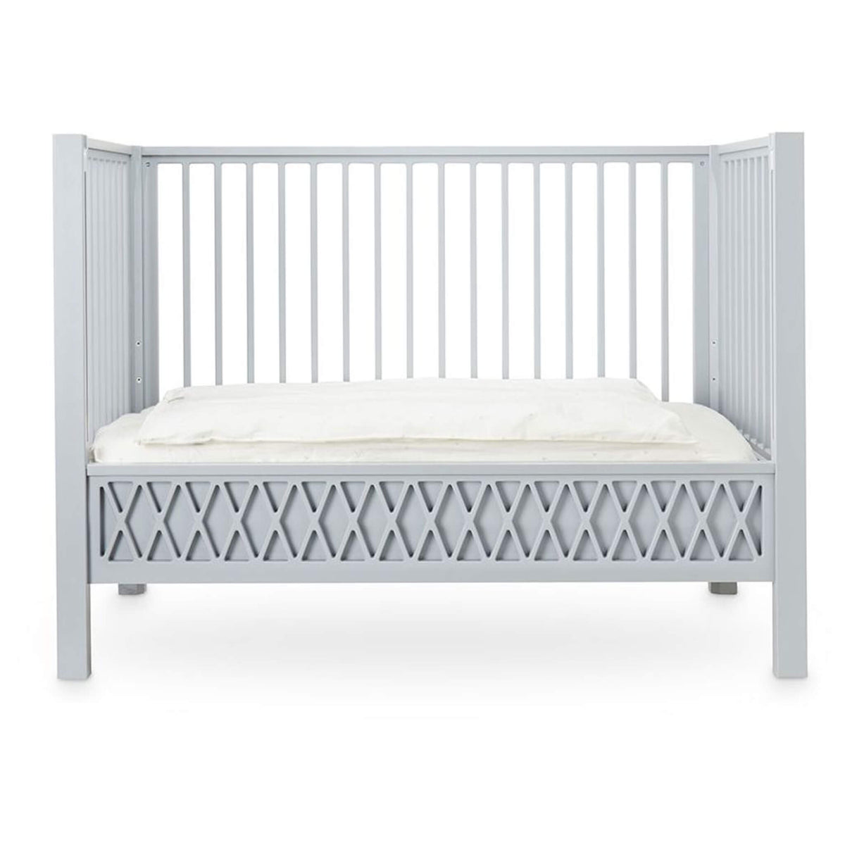 Harlequin Baby Bed - Grey