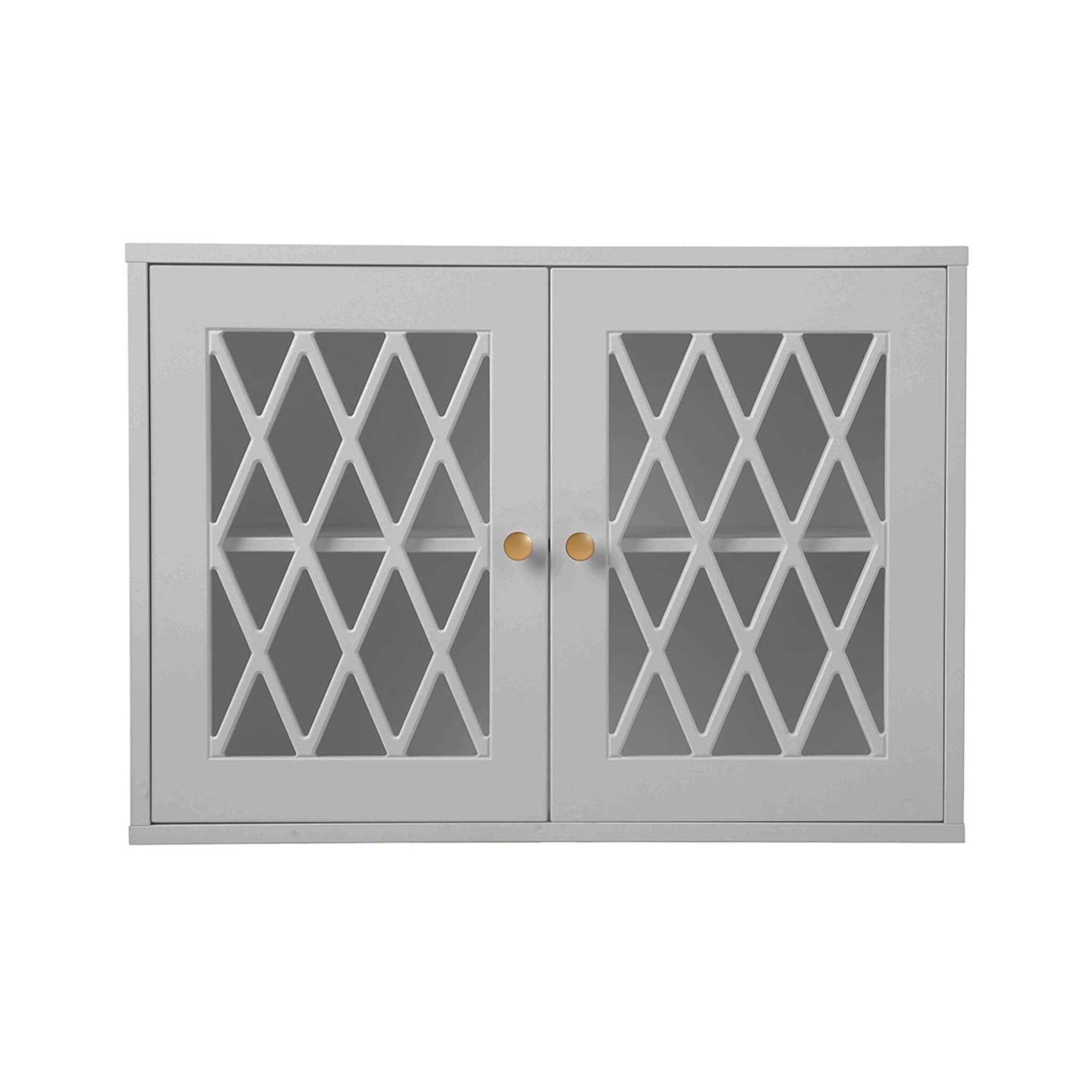 Harlequin Cabinet- Grey