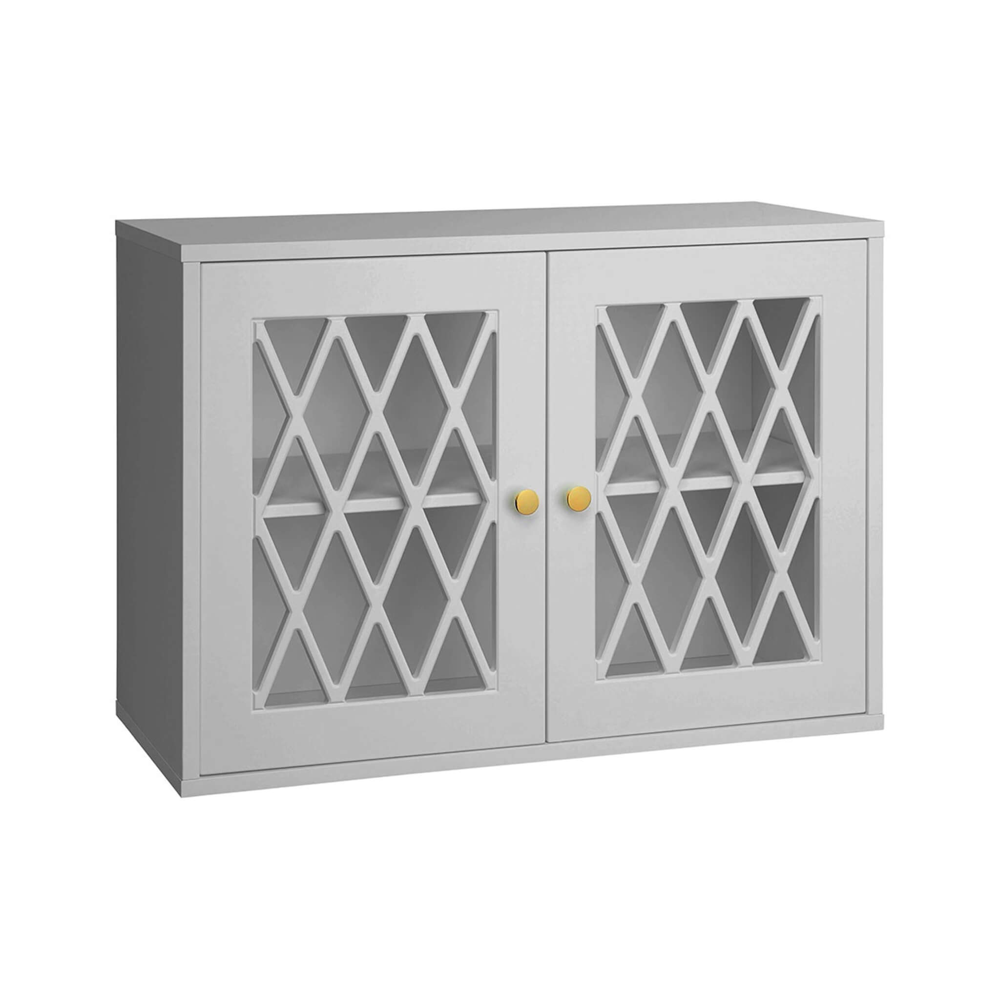 Harlequin Cabinet- Grey