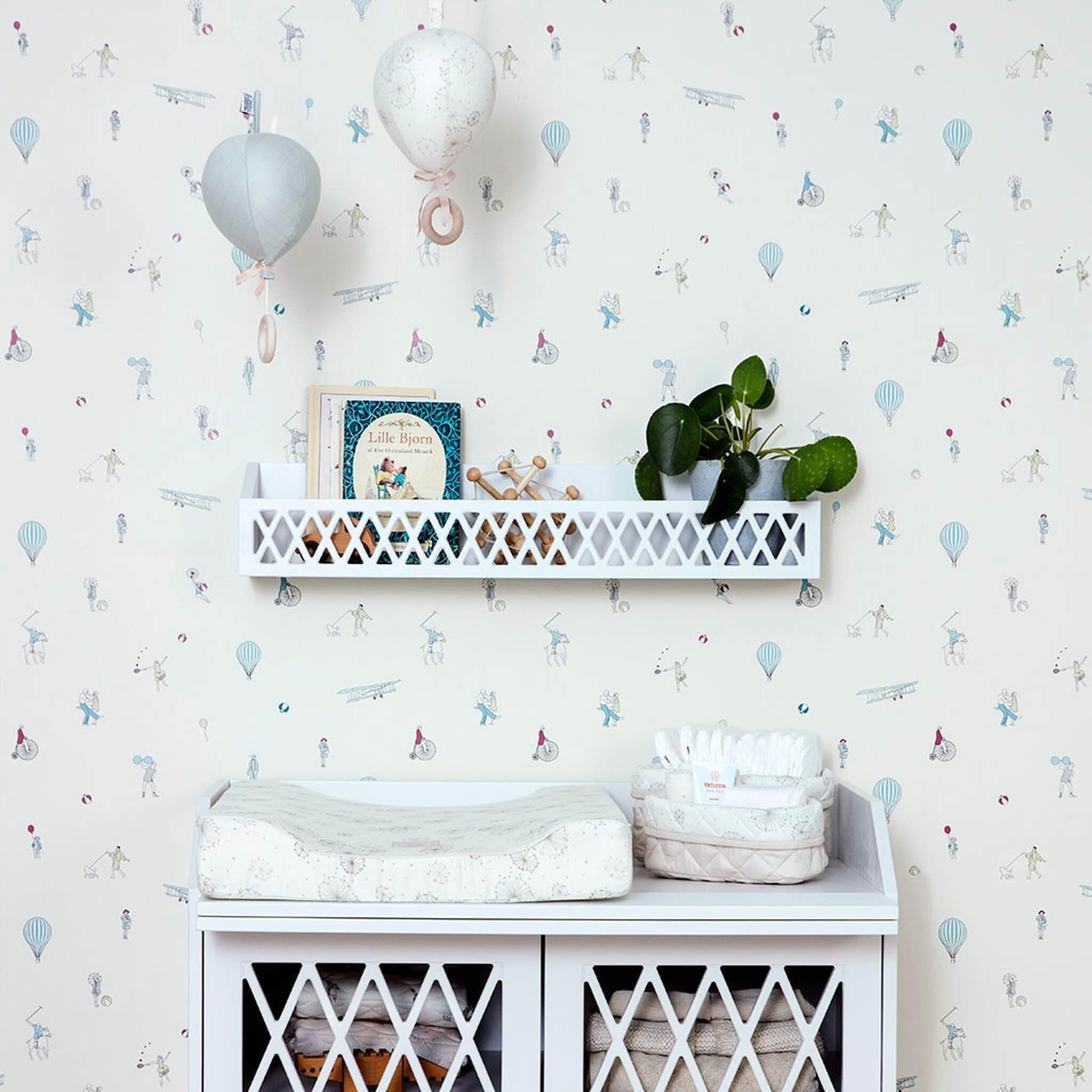 Harlequin Shelf - White