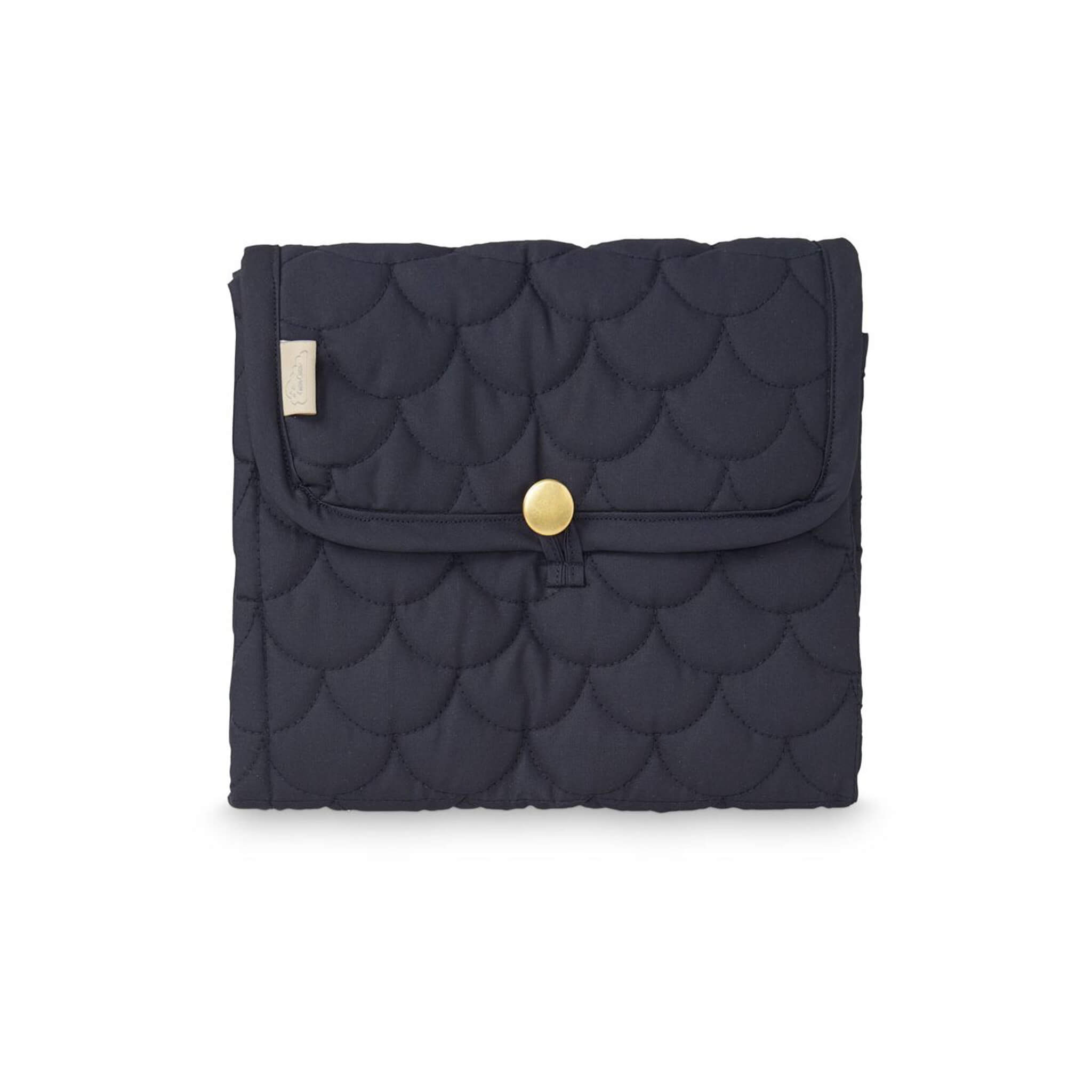 Cam Cam Copenhagen Quilted Baby Changing Mat in Navy