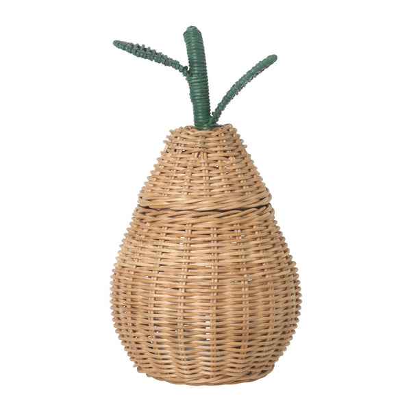 Ferm Living Small Pear Braided Storage Basket,
