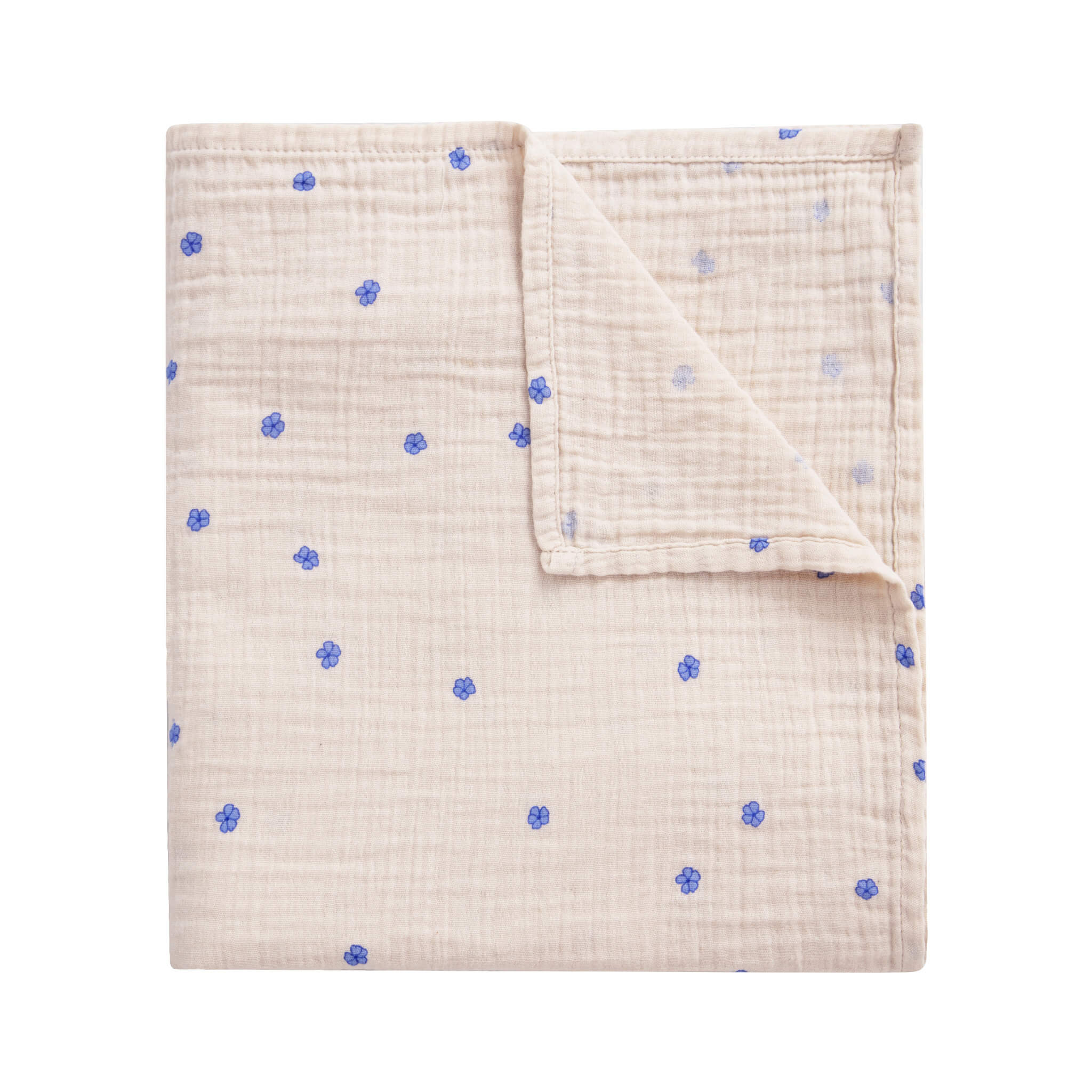 Garbo & Friends Bleu Swaddle Blanket