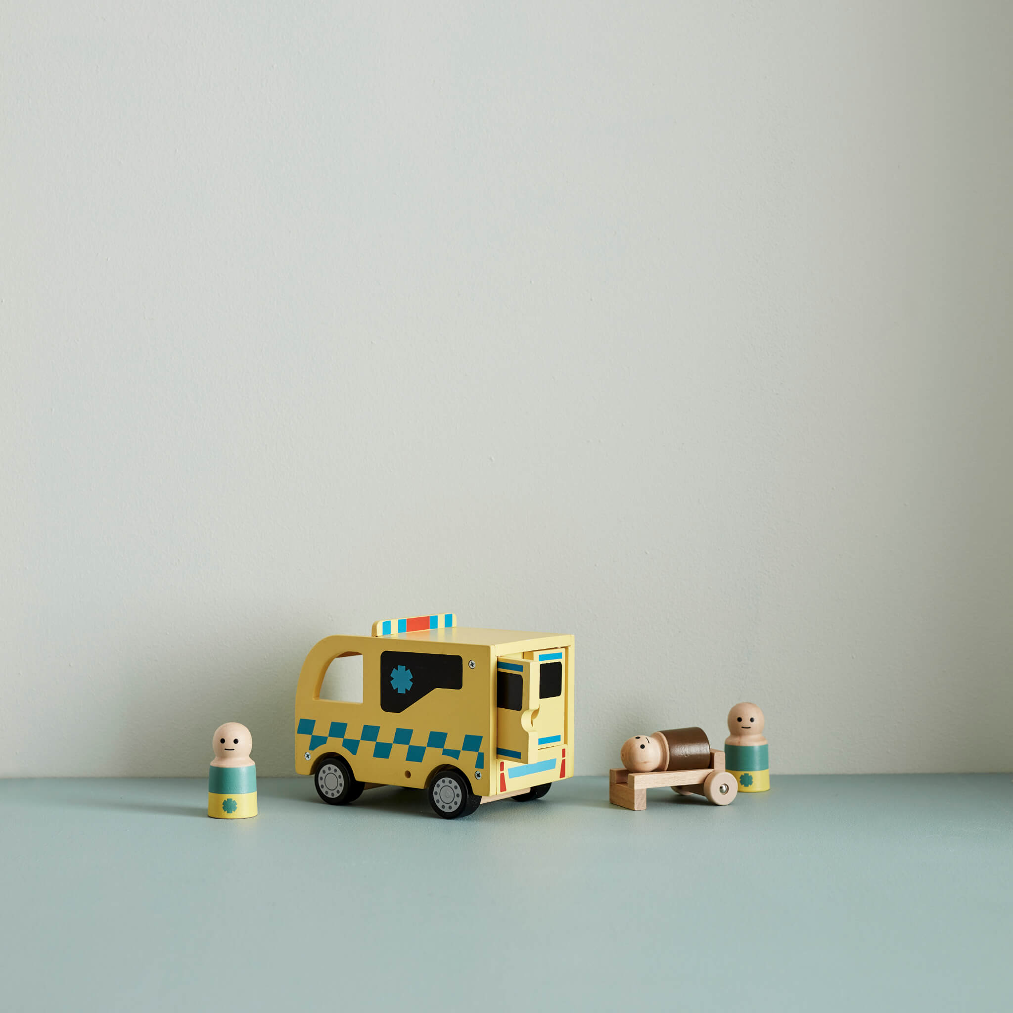Kids Concept Wooden Ambulance