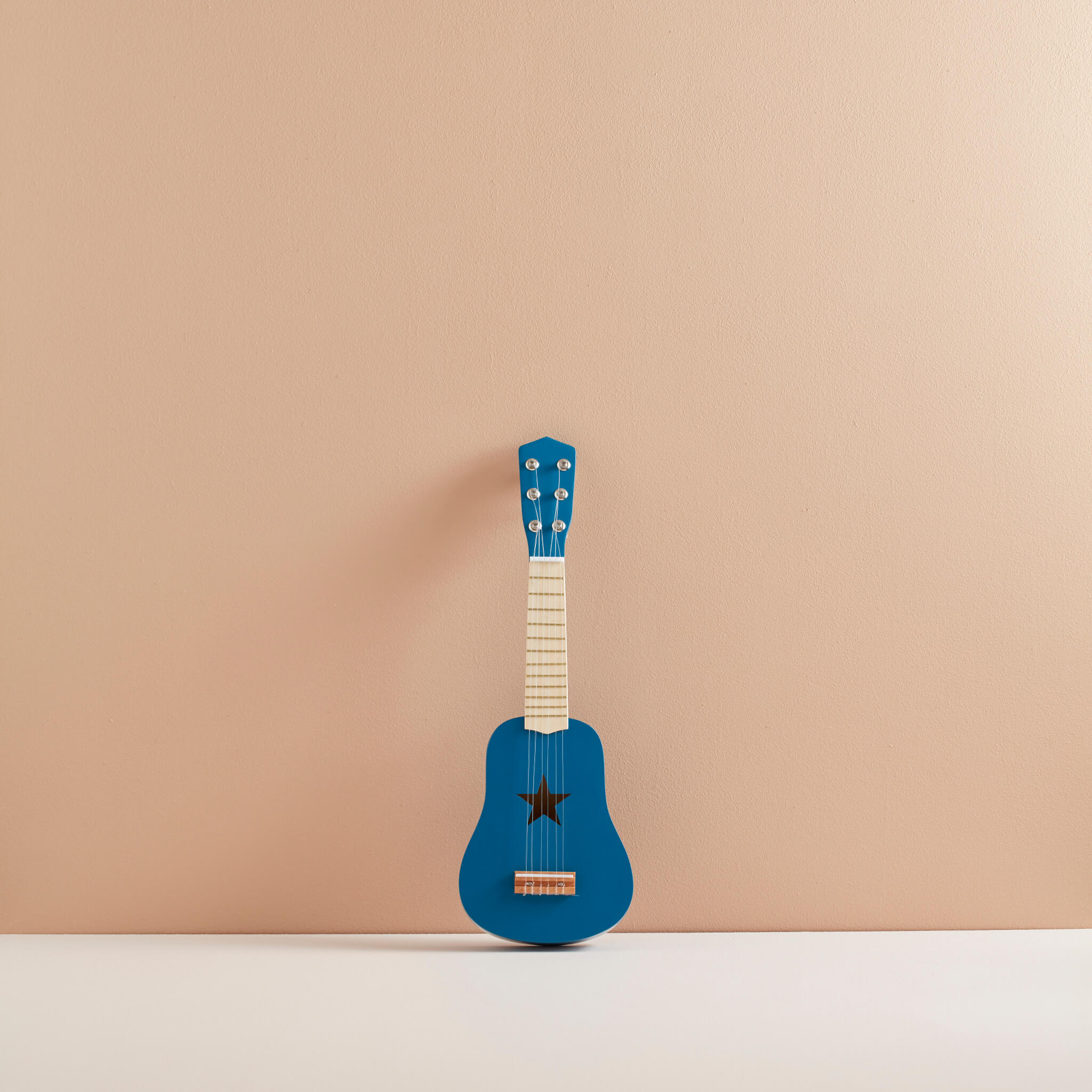 Kids Concept Kids Wooden Toy Guitar in Blue