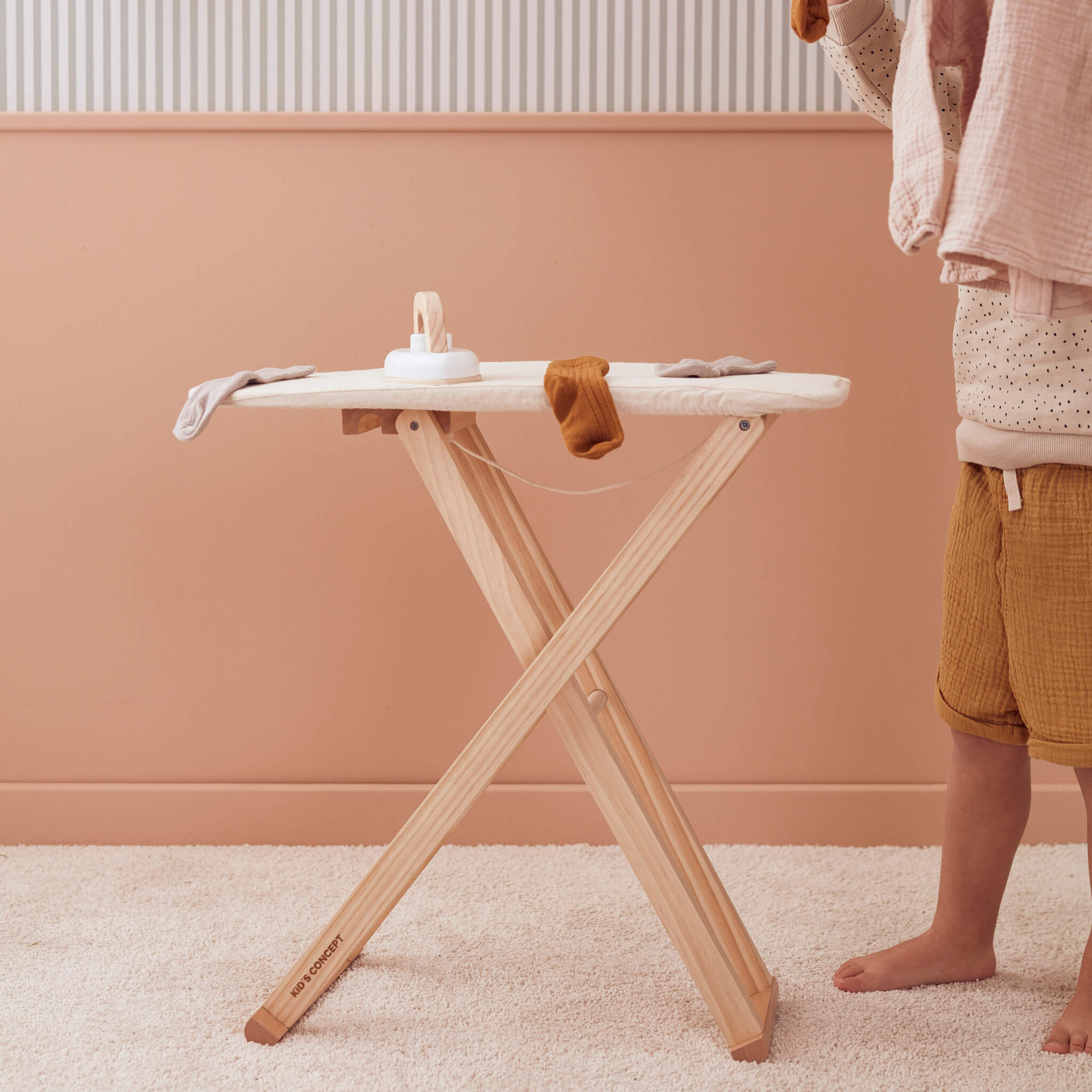 Kids Concept Wooden Ironing Board,