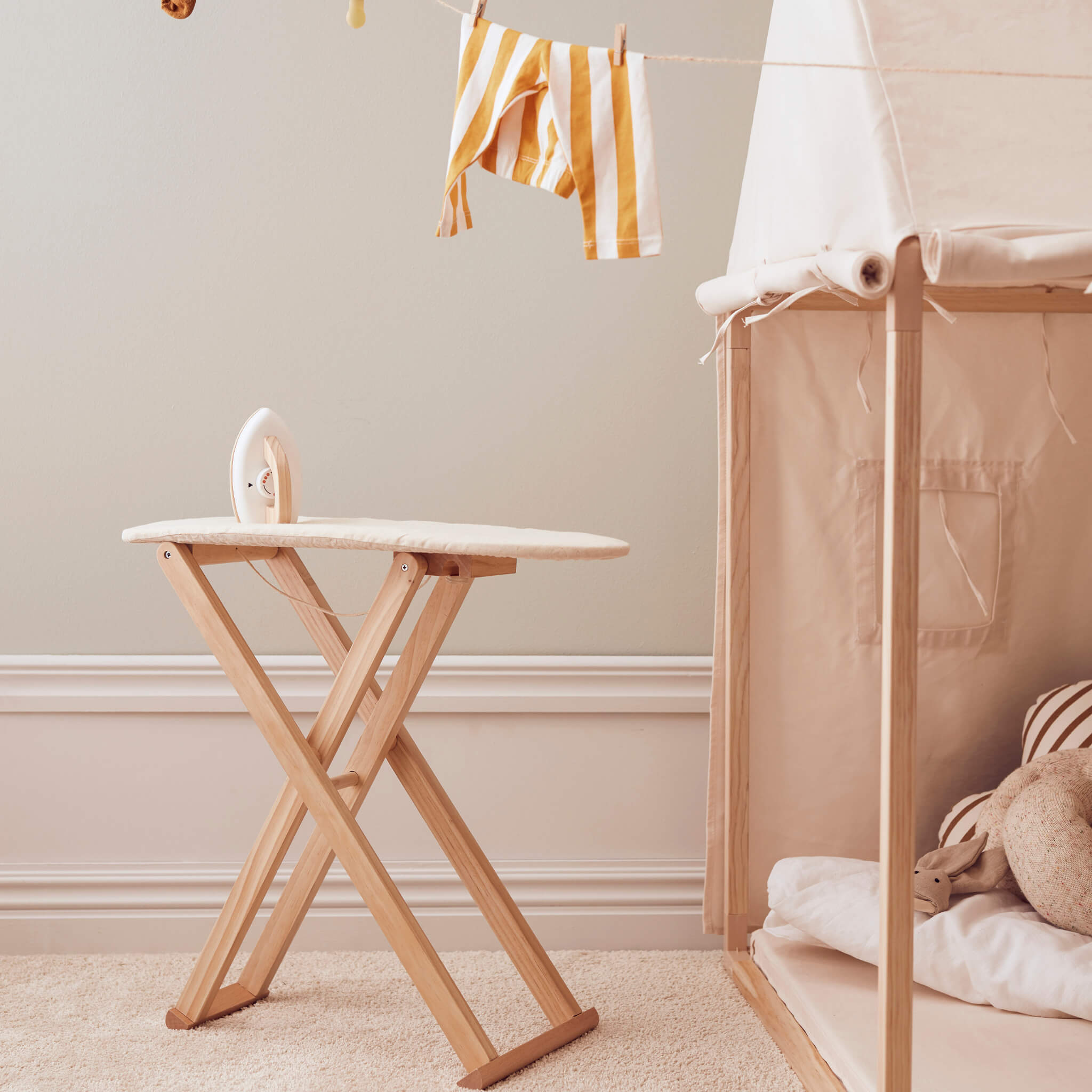 Kids Concept Wooden Ironing Board,