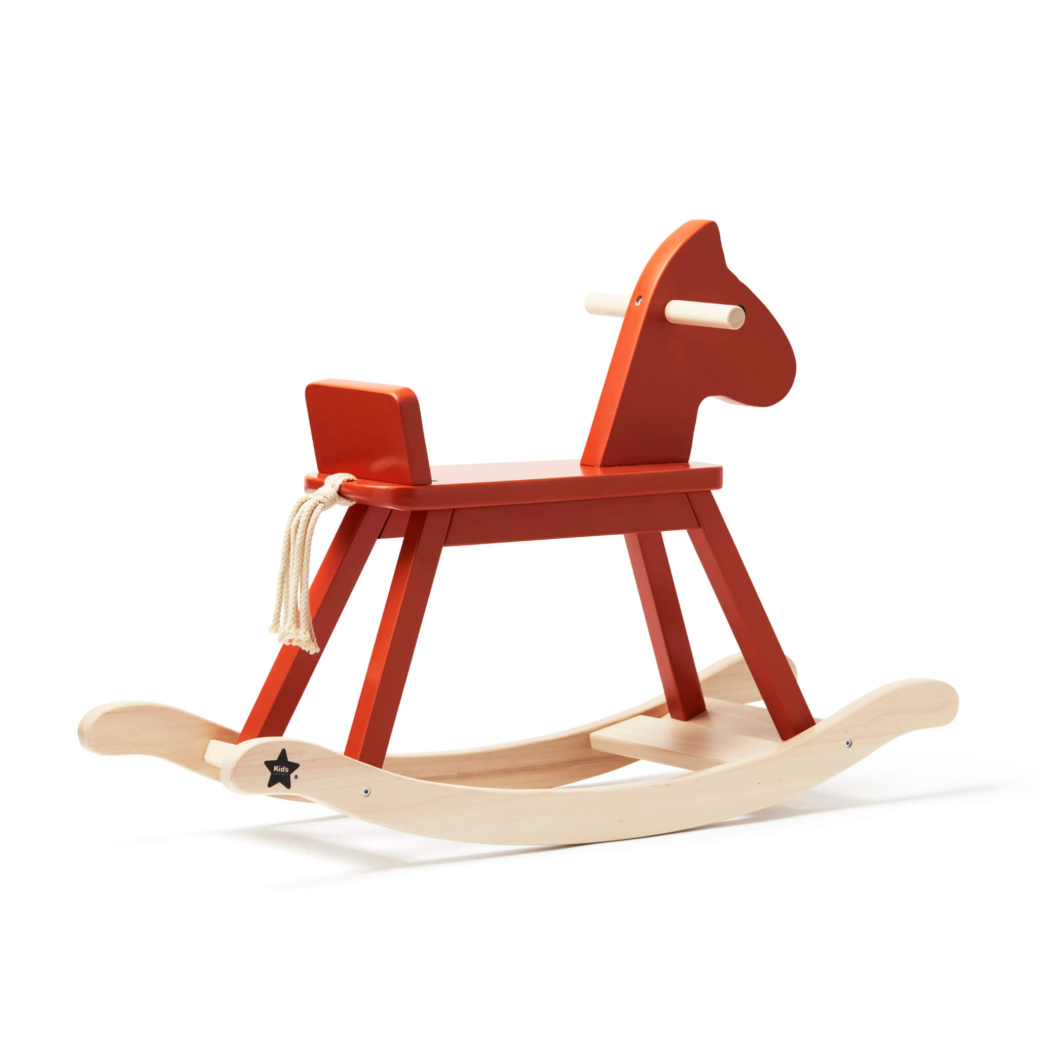 Kids Concept Orange/ Red Rocking Horse