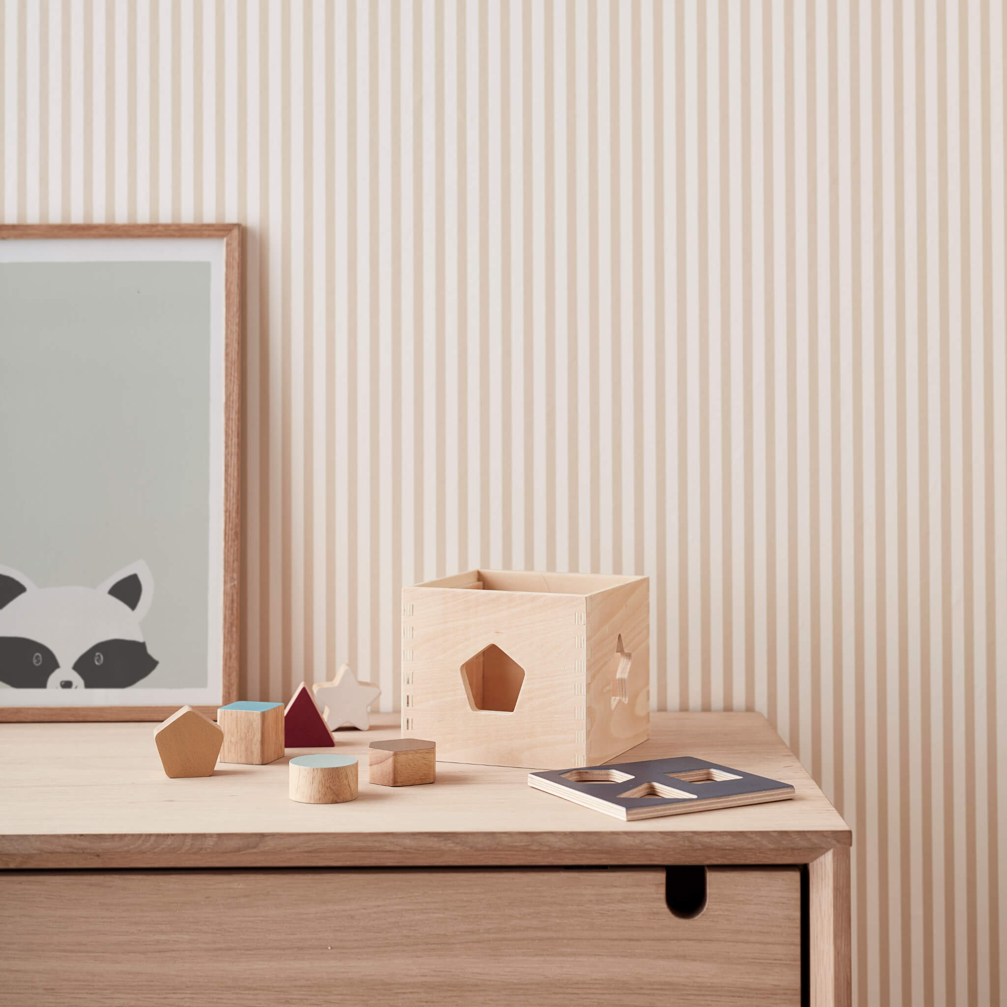 Kid Concept Aiden Wooden Sorter Box