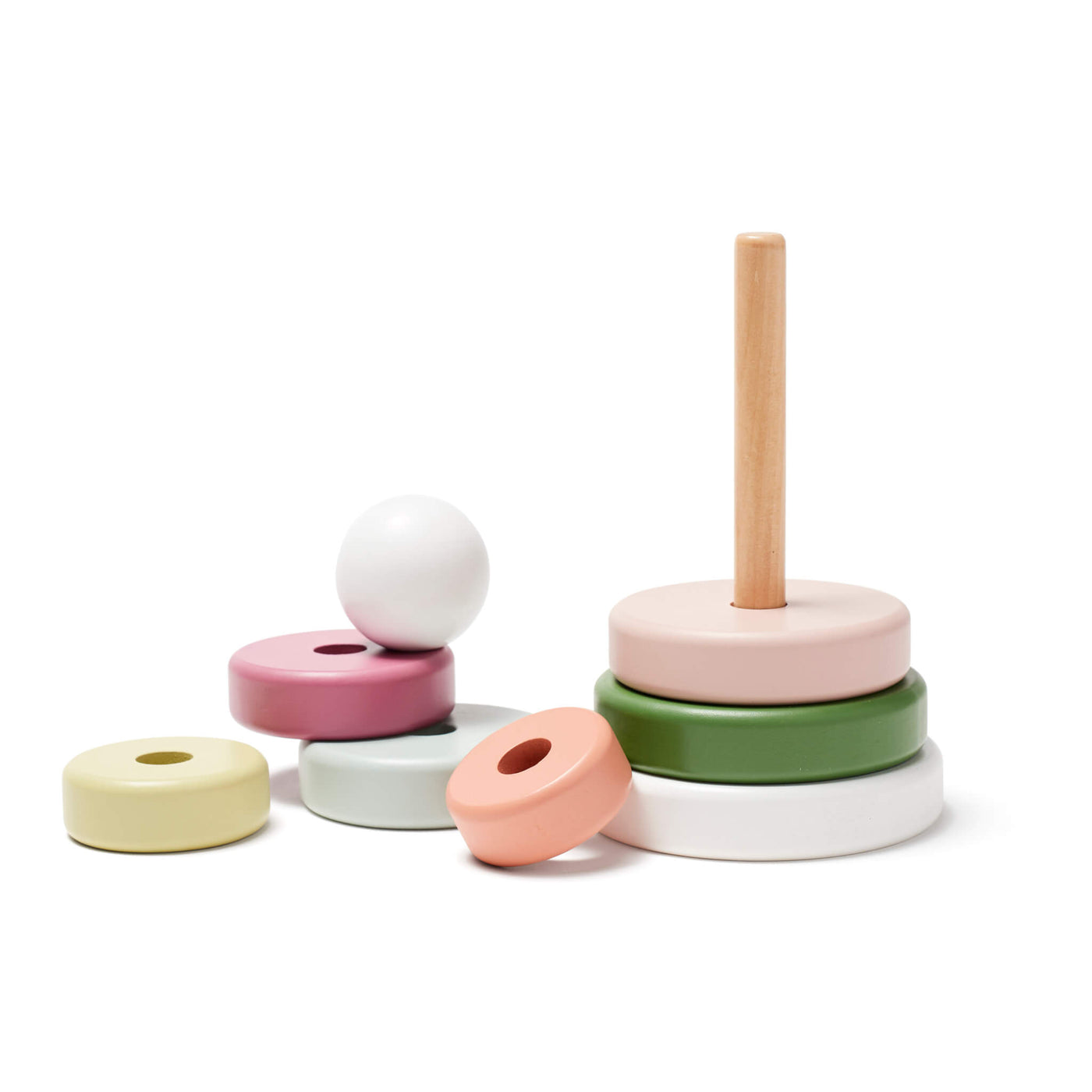 Kids Concept Stacking Rings, Stacking & Sorting Toys | Oskoe