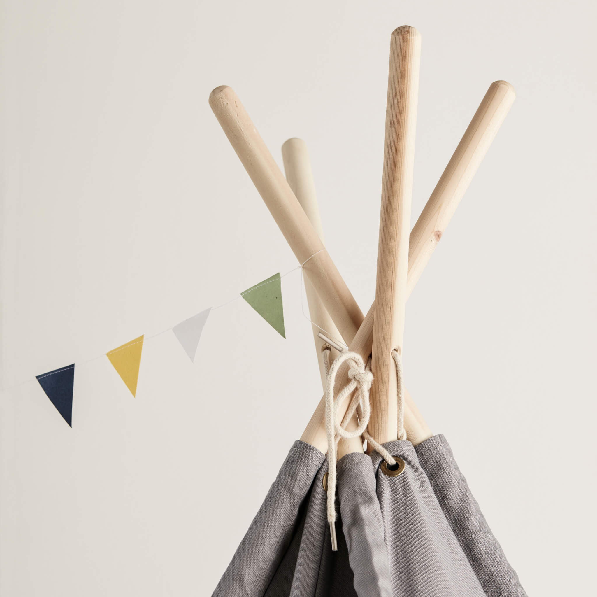 Kids Concept Grey Play Tipi Tent