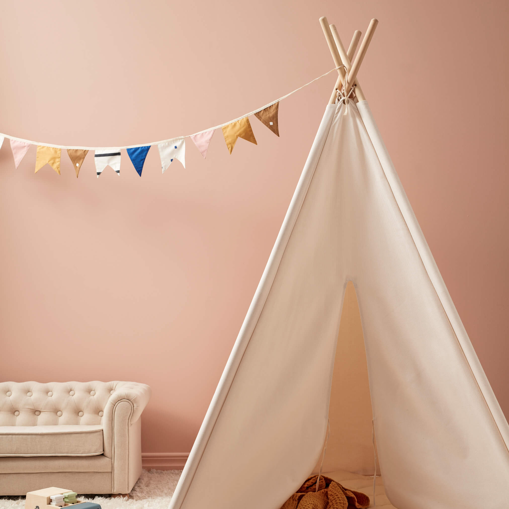 Off White Tipi Tent