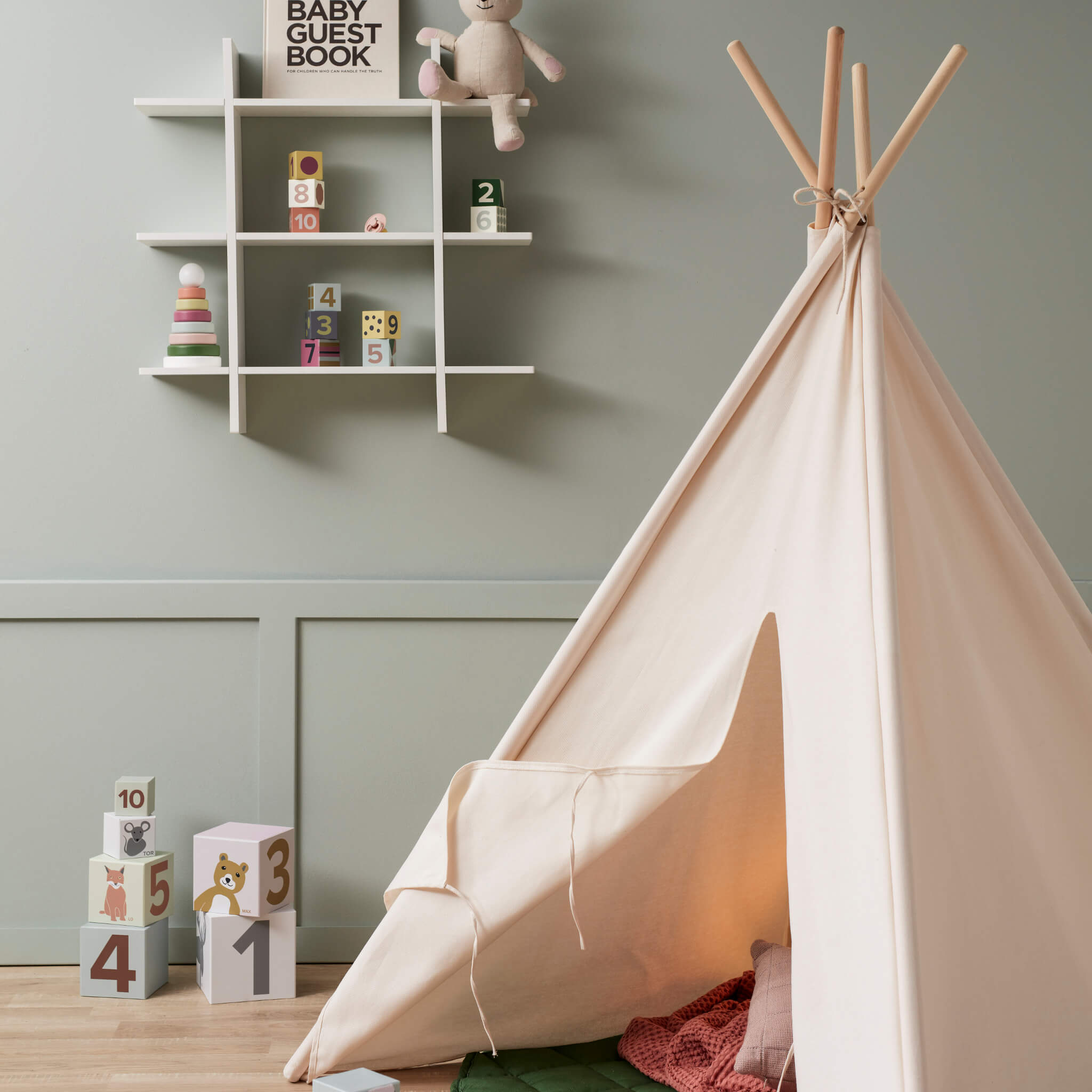 Off White Tipi Tent