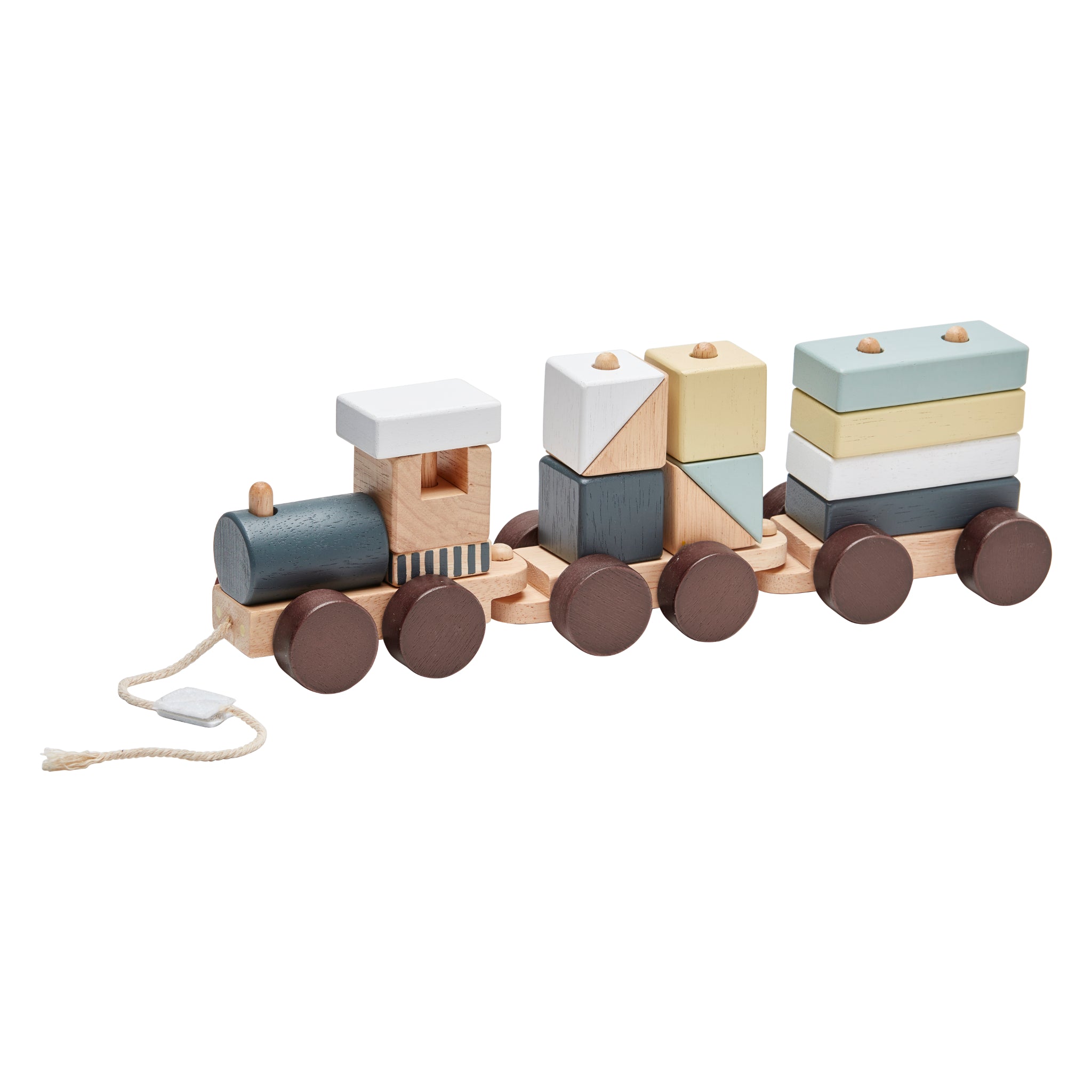 Kids Concept Block Train Toy