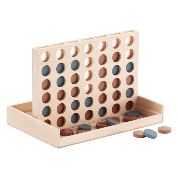 Kids Concept Wooden Four in a Row Game