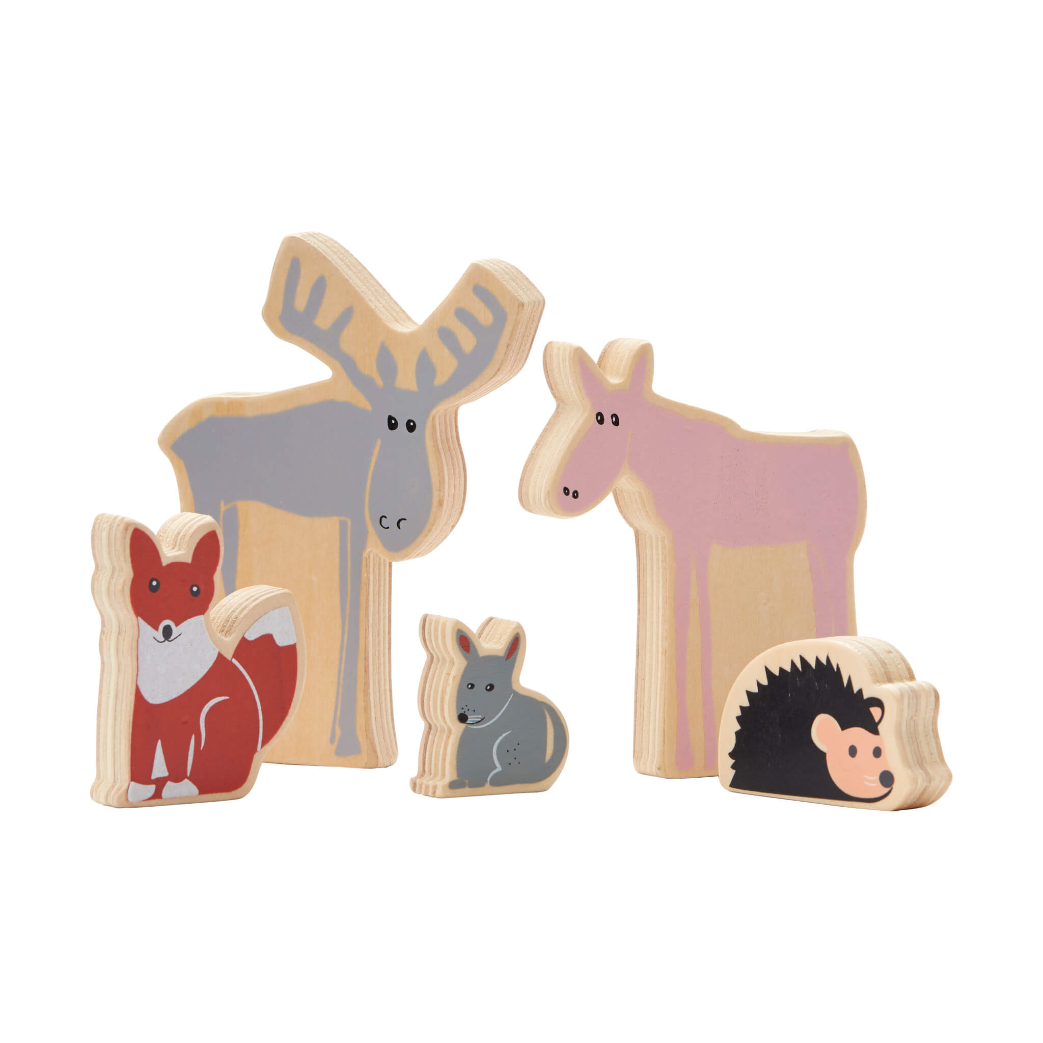 Kids Concept Edvin Animal Woodland Train Toy