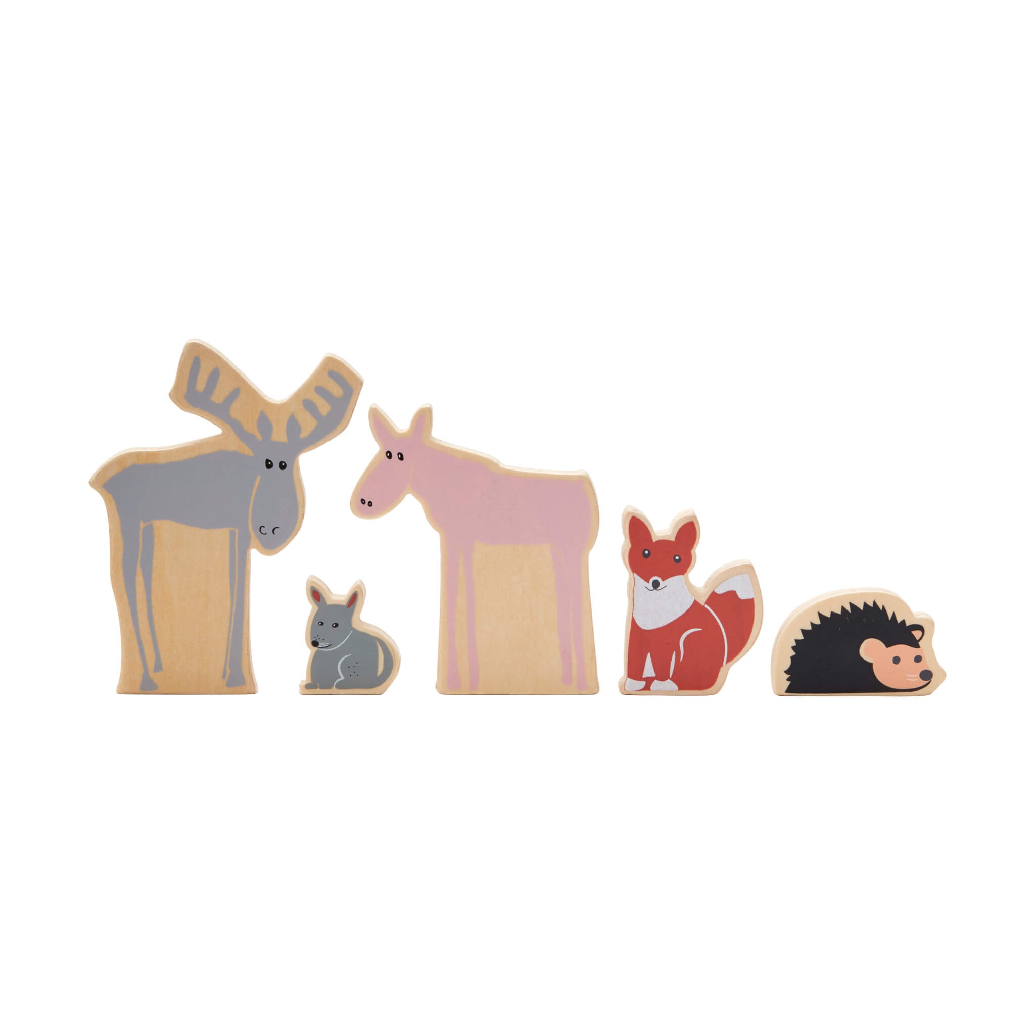 Kids Concept Edvin Animal Woodland Train Toy