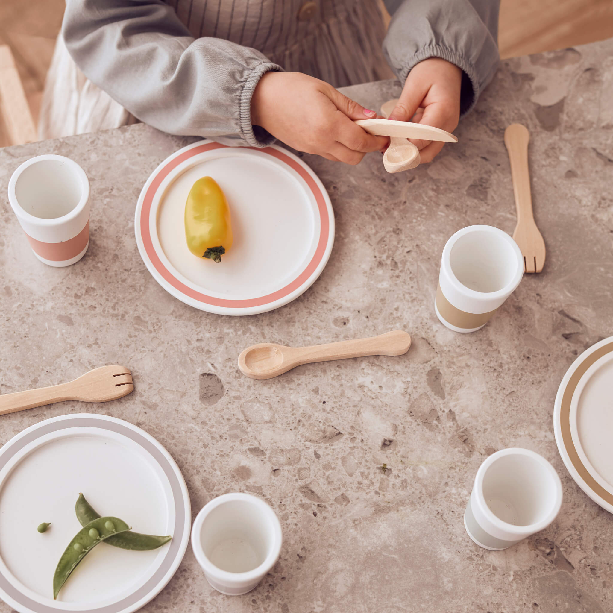 Kids Concept Dinnerware Playset