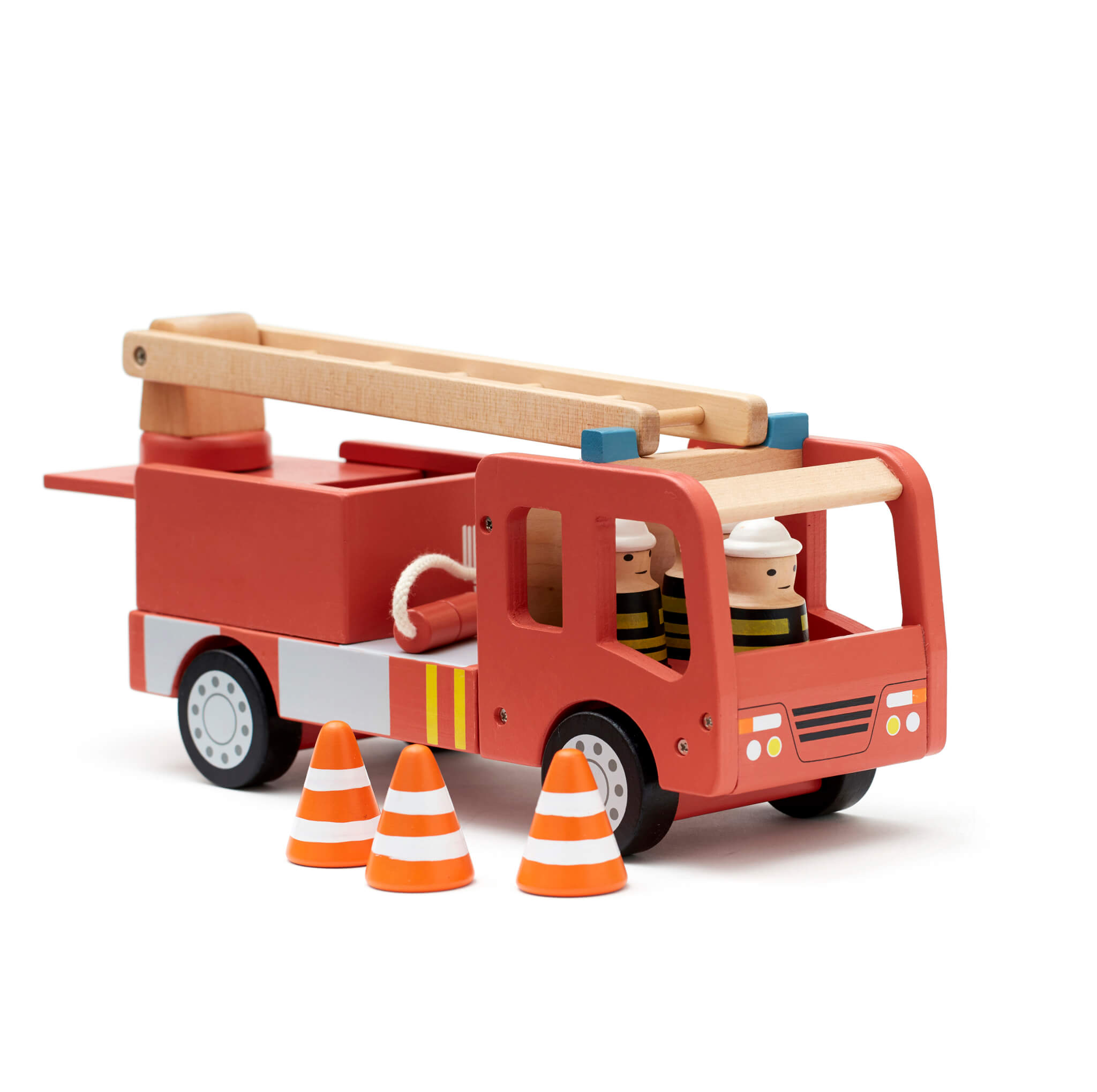 Kids Concept Wooden Fire Truck