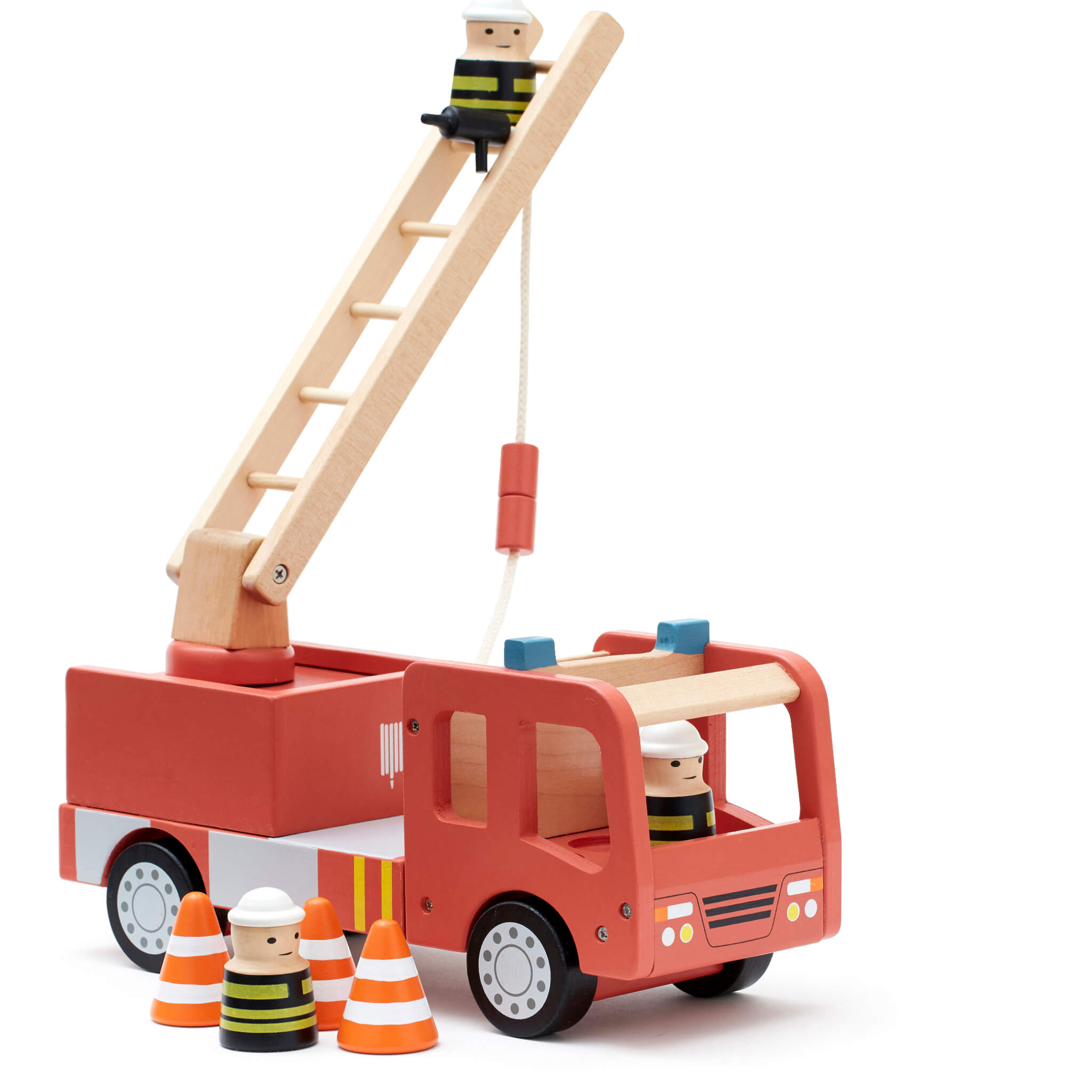 Kids Concept Wooden Fire Truck