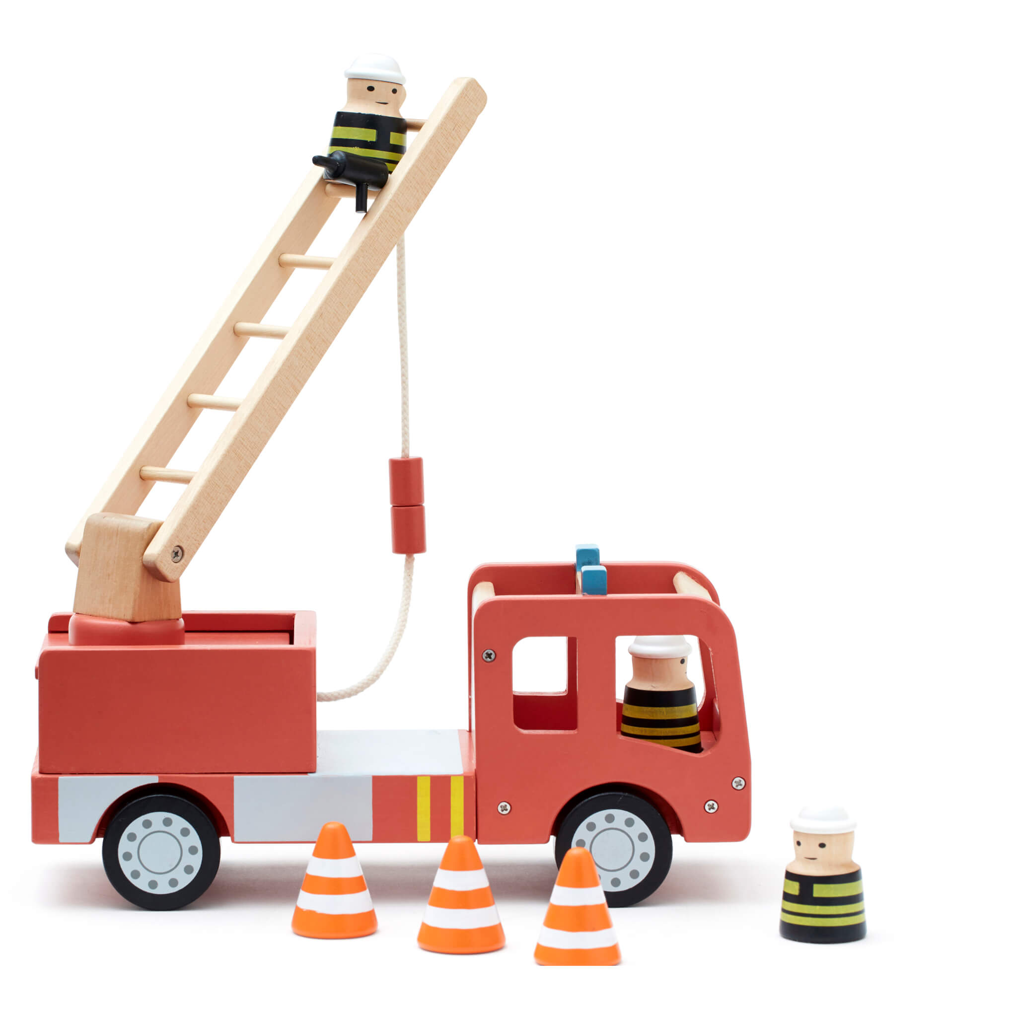 Kids Concept Wooden Fire Truck