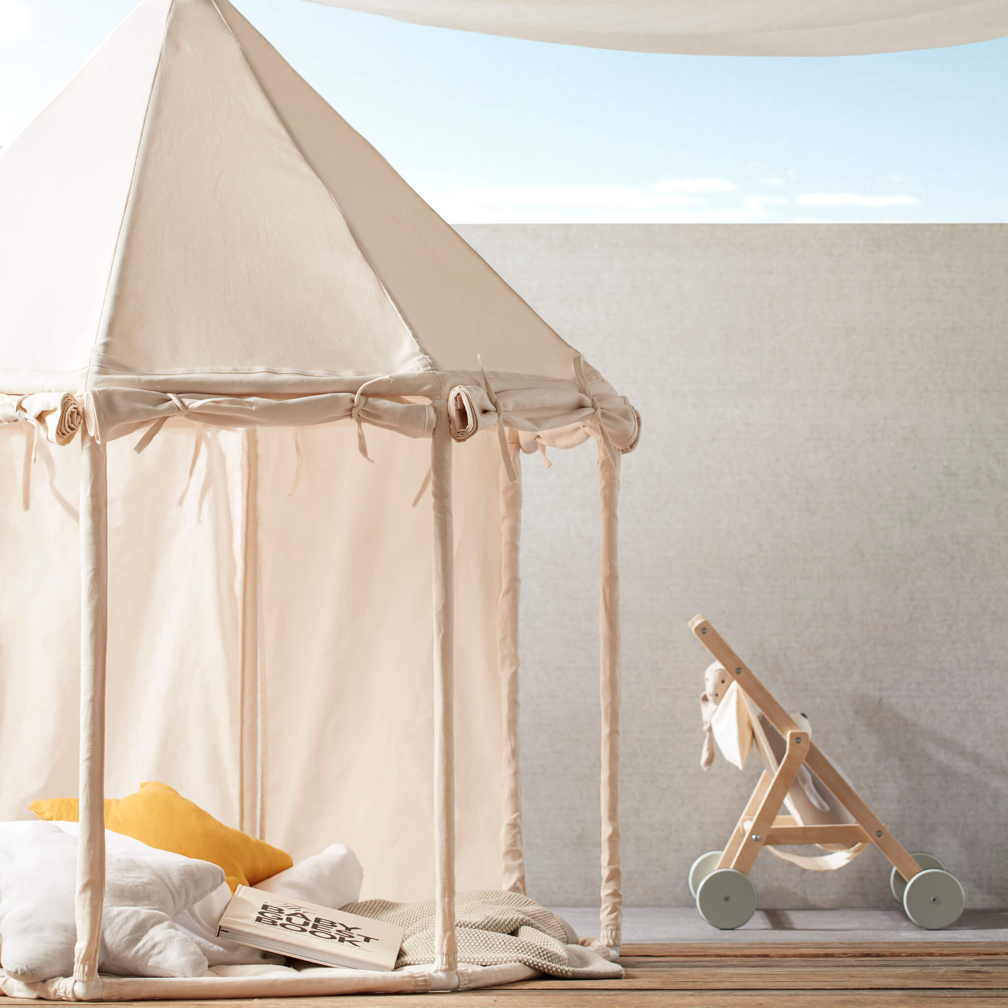 Pavilion Tent - Off White Cotton