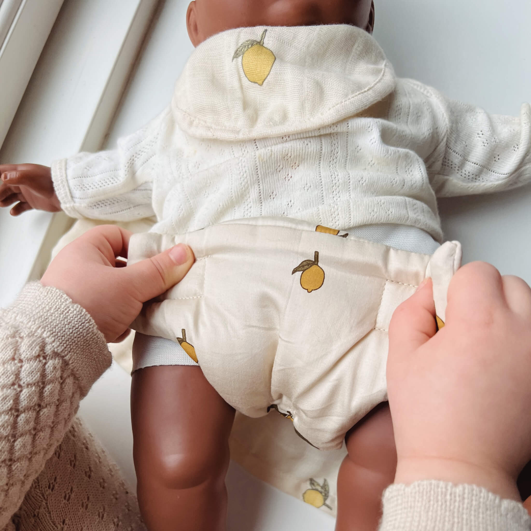 Konges Slojd Dolls Nursery Set in Lemon,