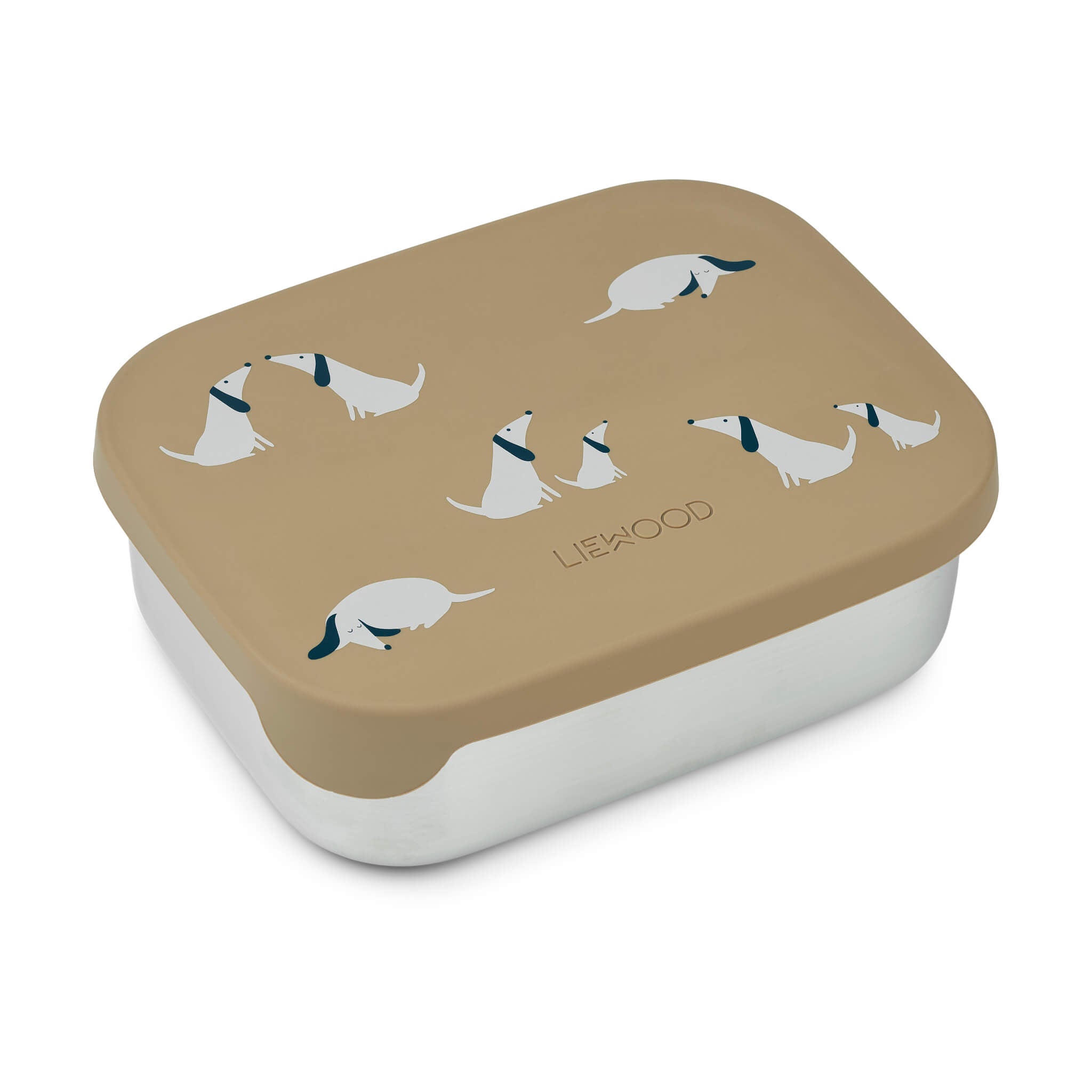 Liewood Arthur Lunchbox - Dog / Oat,