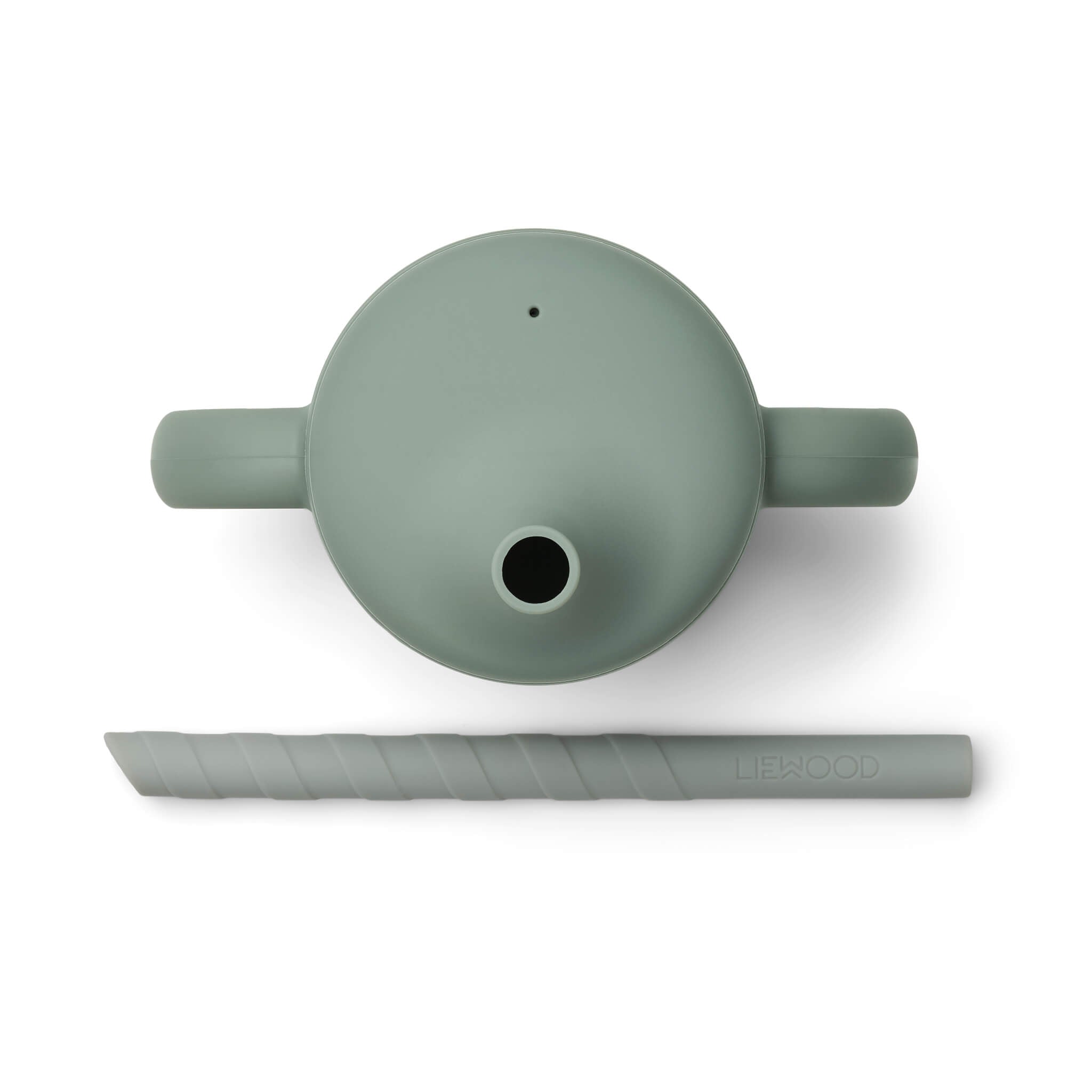 Liewood Cameron Sippy Cup in Faune Green/Dove Blue