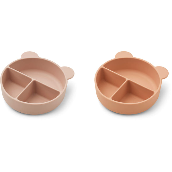 Connie Divider Bowl - Rose (2 Pack)